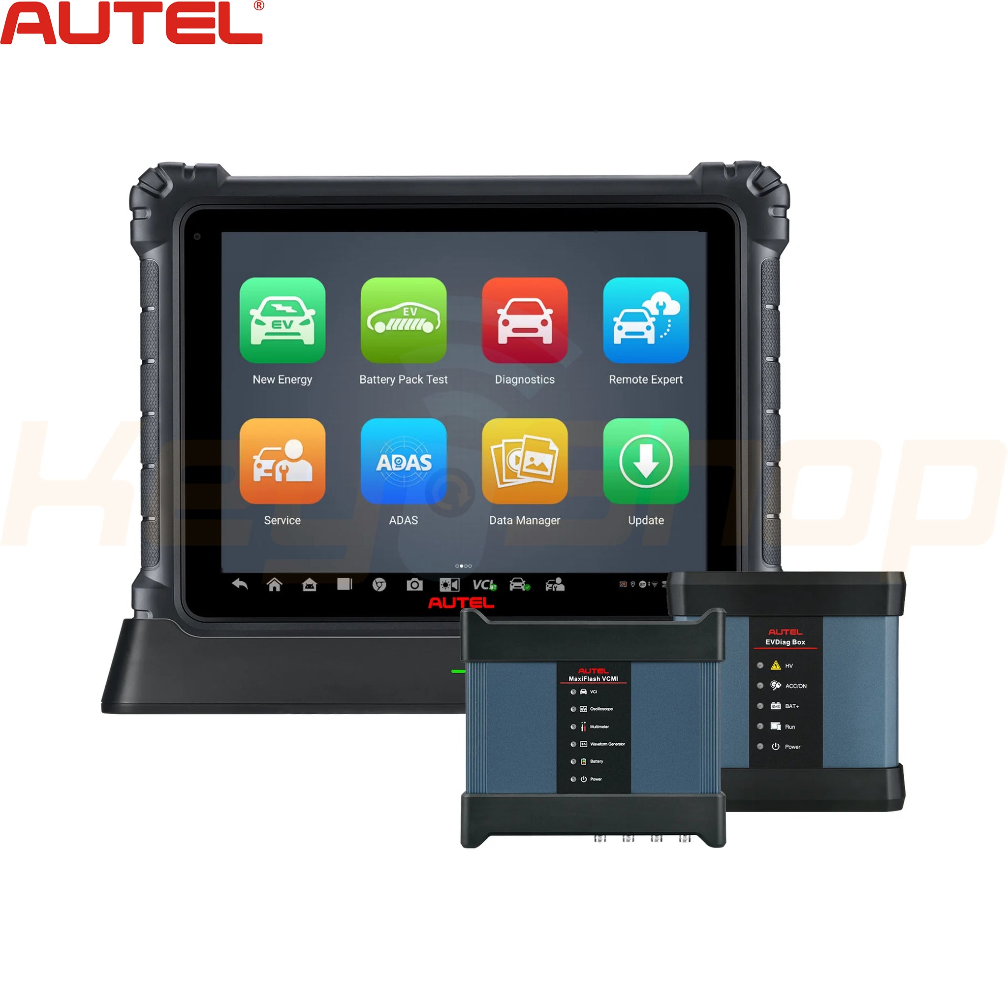 מכשיר קידוד ואיבחון - AUTEL ULTRA + EV DIAGNOSTIC UPGRADE KIT 