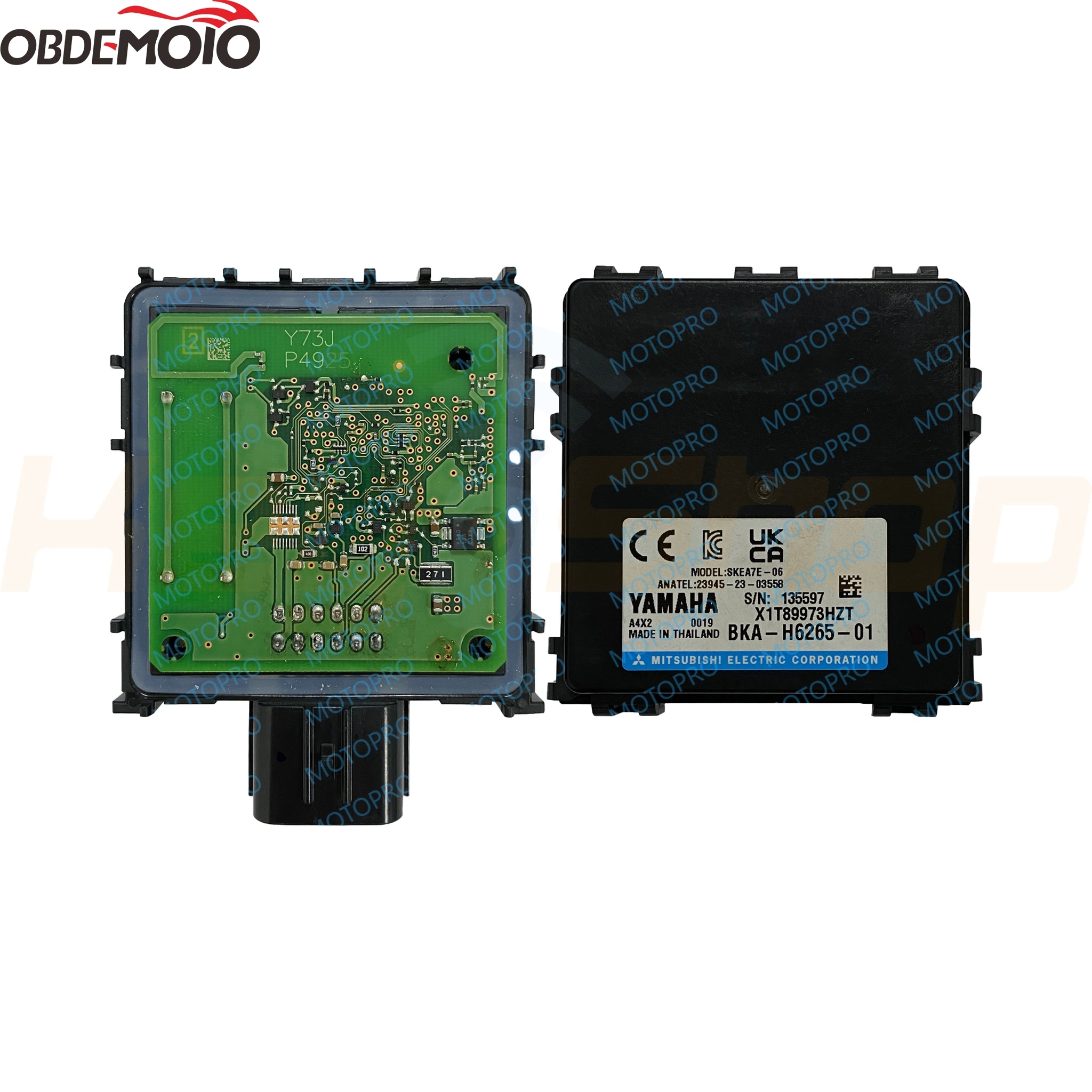 מתאם MOTOPRO Module 34 YAMAHA-001: לקידוד 2023+ NMAX / XMAX Turbo - SCU 2025 BKA / BSS / BLV -H625-XX