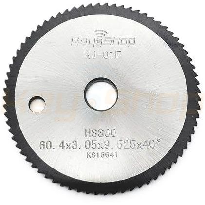 סכין- 60.4X3.05X&9.53X40- Silca futura / HJ-01F (עשוי HSSCO)