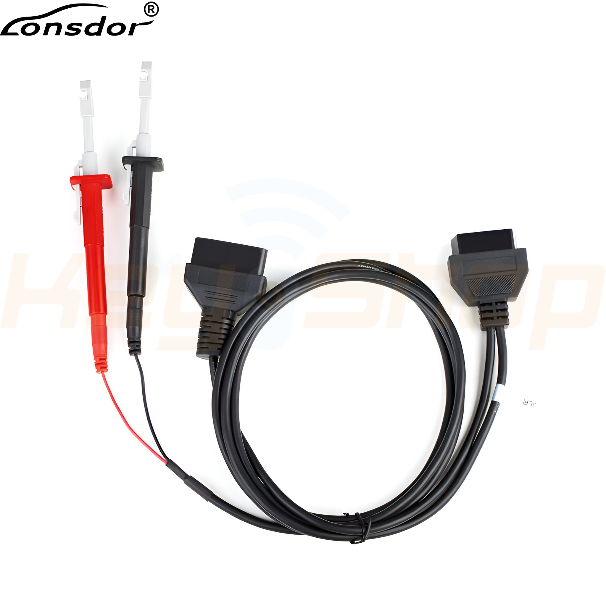 כבל OBD רב תכליתי המנקב וחודר לרשת CAN-HIGH / LOW לעקיפת קוד / גישה בקידוד טויוטה / קרייסלר / לנד רובר ועוד