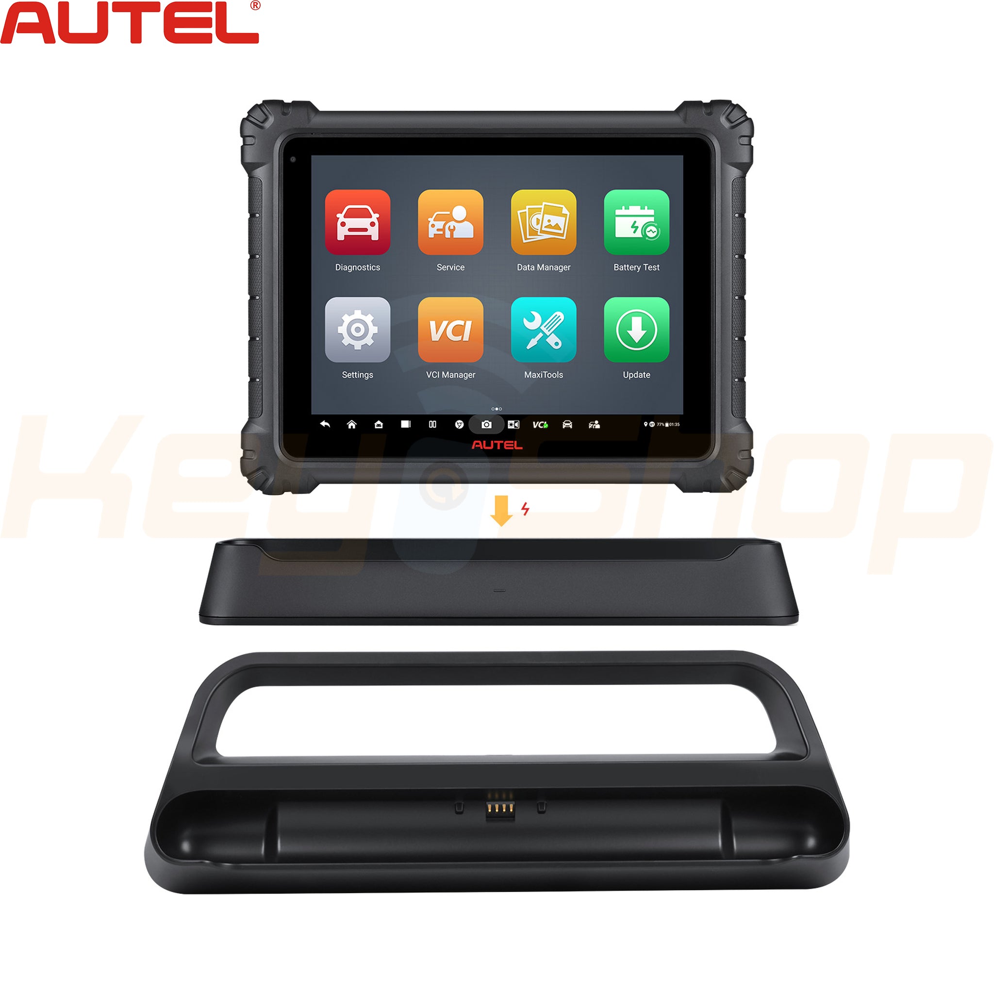 מכשיר קידוד ואיבחון - AUTEL ULTRA + EV DIAGNOSTIC UPGRADE KIT
