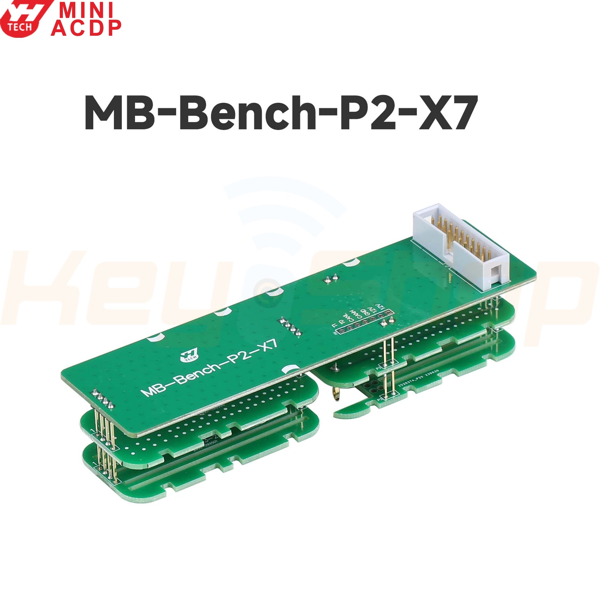 ACDP מודול 15: העתקת מחשב מנוע ECU / DME בעבודה שולחנית עם פלאגים לרכבי מרצדס + רישיון A100