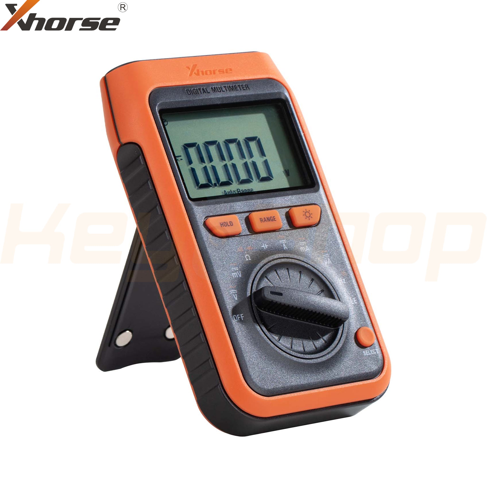 Xhorse - רב-מדד מקצועי - הגנת עומס יתר - מתח AC / DC / זרם / התנגדות / קיבול / תדר