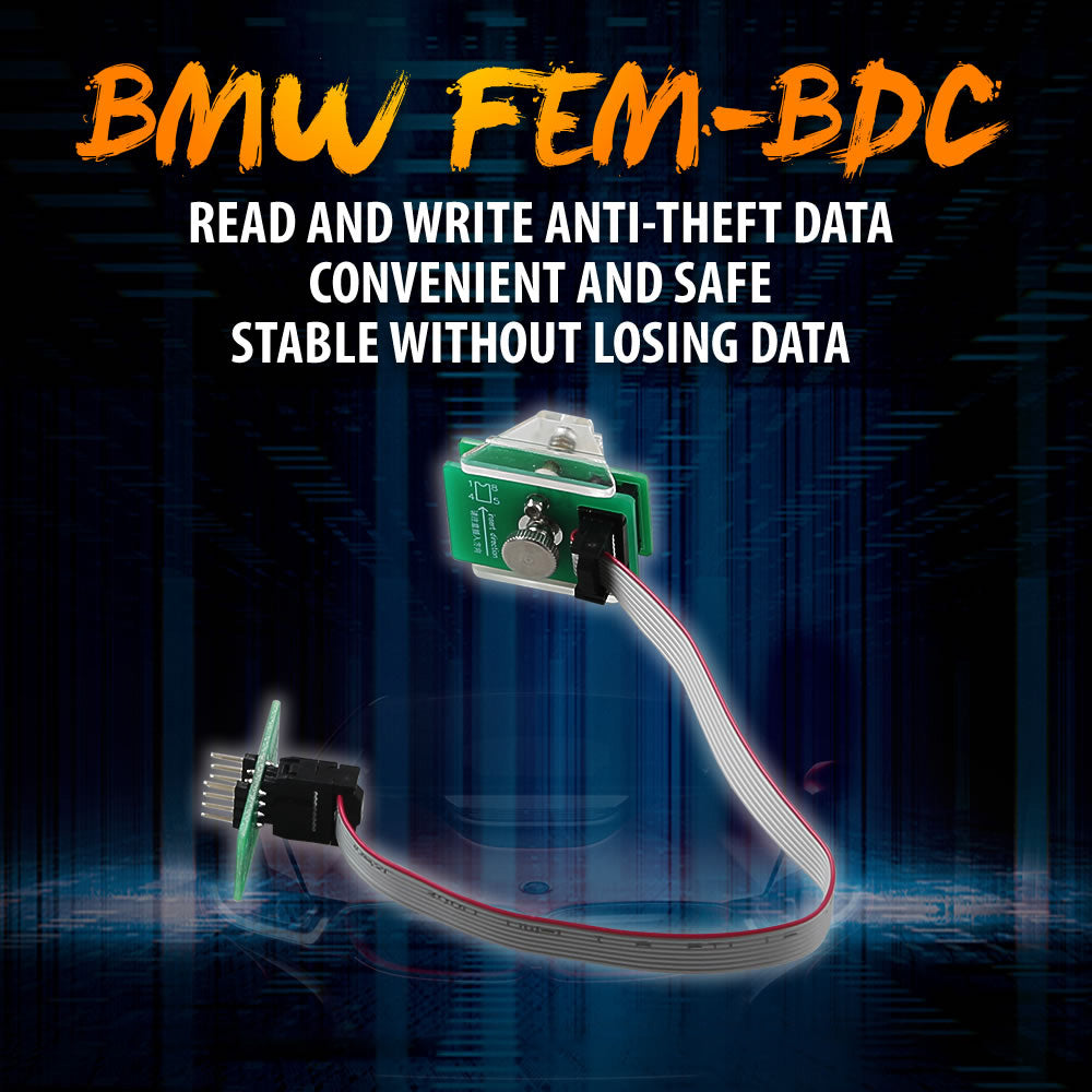 ACDP - קליפ משודרג לקידוד מפתחות FEM / BDC BMW - קריאת 24 / 93 / 95 EEPROM קלה מכל מכשיר ולא רק ACDP