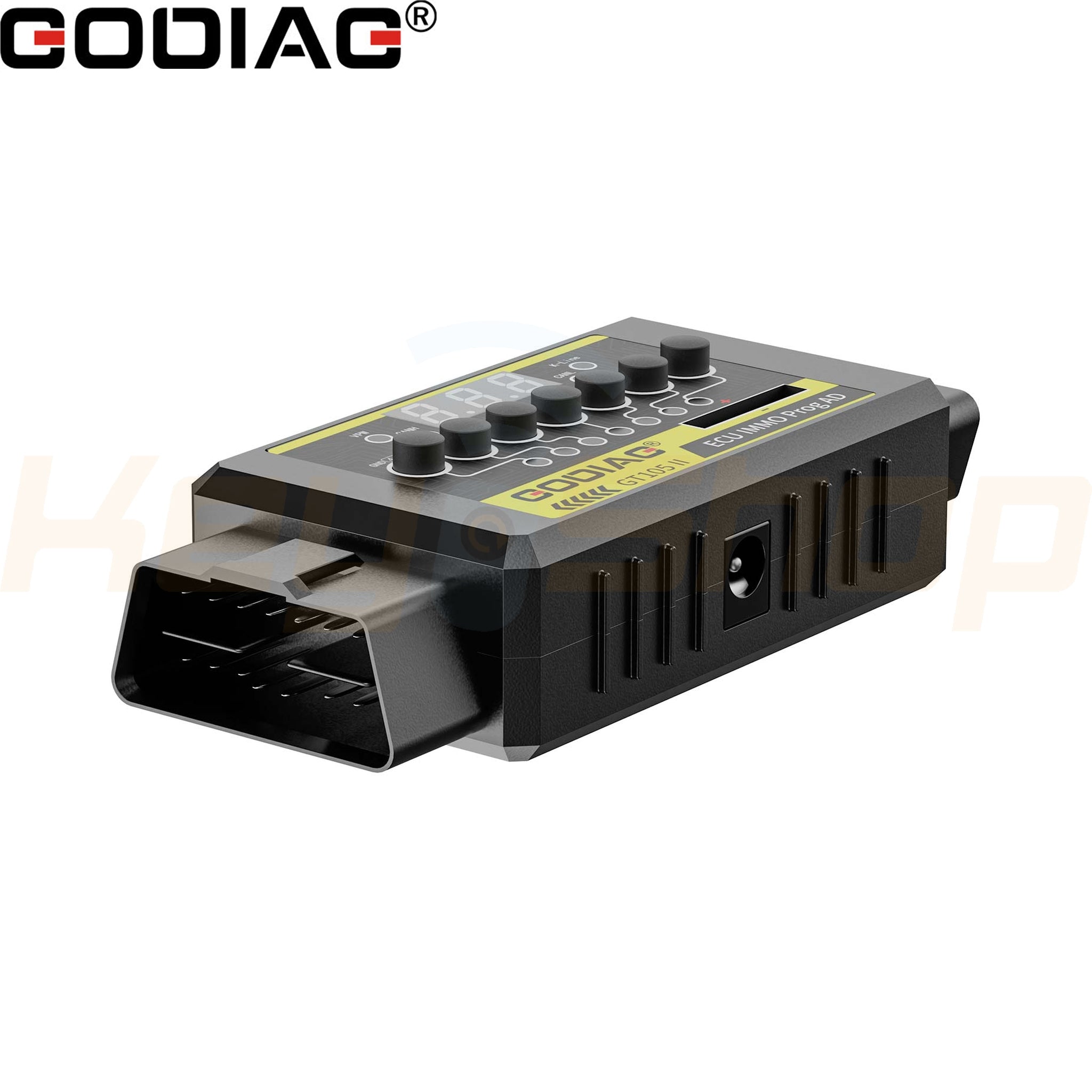 GT107 + GT105 II GODIAG: מתאם OBD לקידוד מפתחות ויחידות הילוכים - במיוחד ל-VAG ומיצובישי (HKSE161-C)