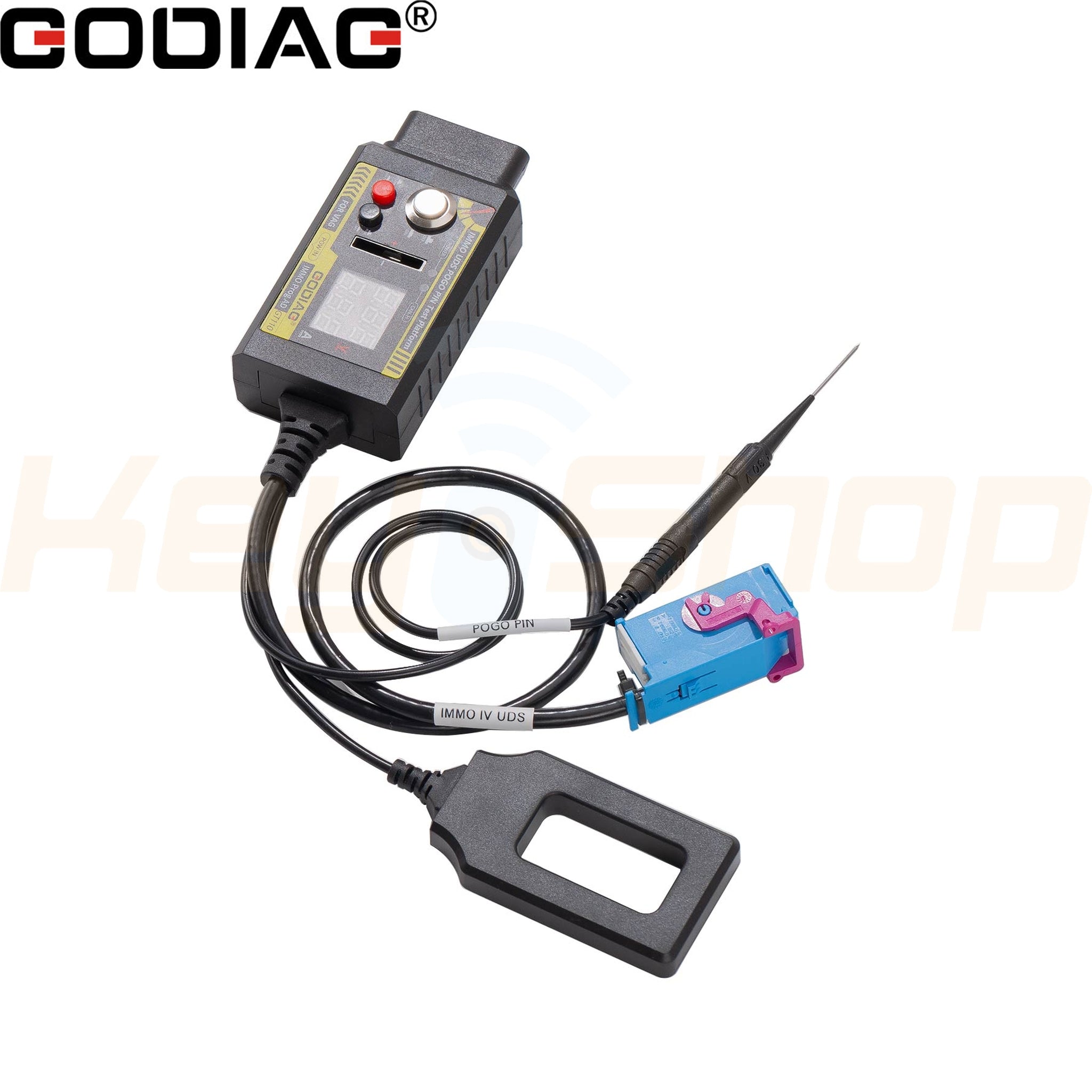 GODIAG GT110 VAG IMMO4: פלטפורמה שולחנית לקידוד אובדן מפתחות דרך Pogo-Pin OBD פולקסווגן אאודי - UDS (HKSF397)