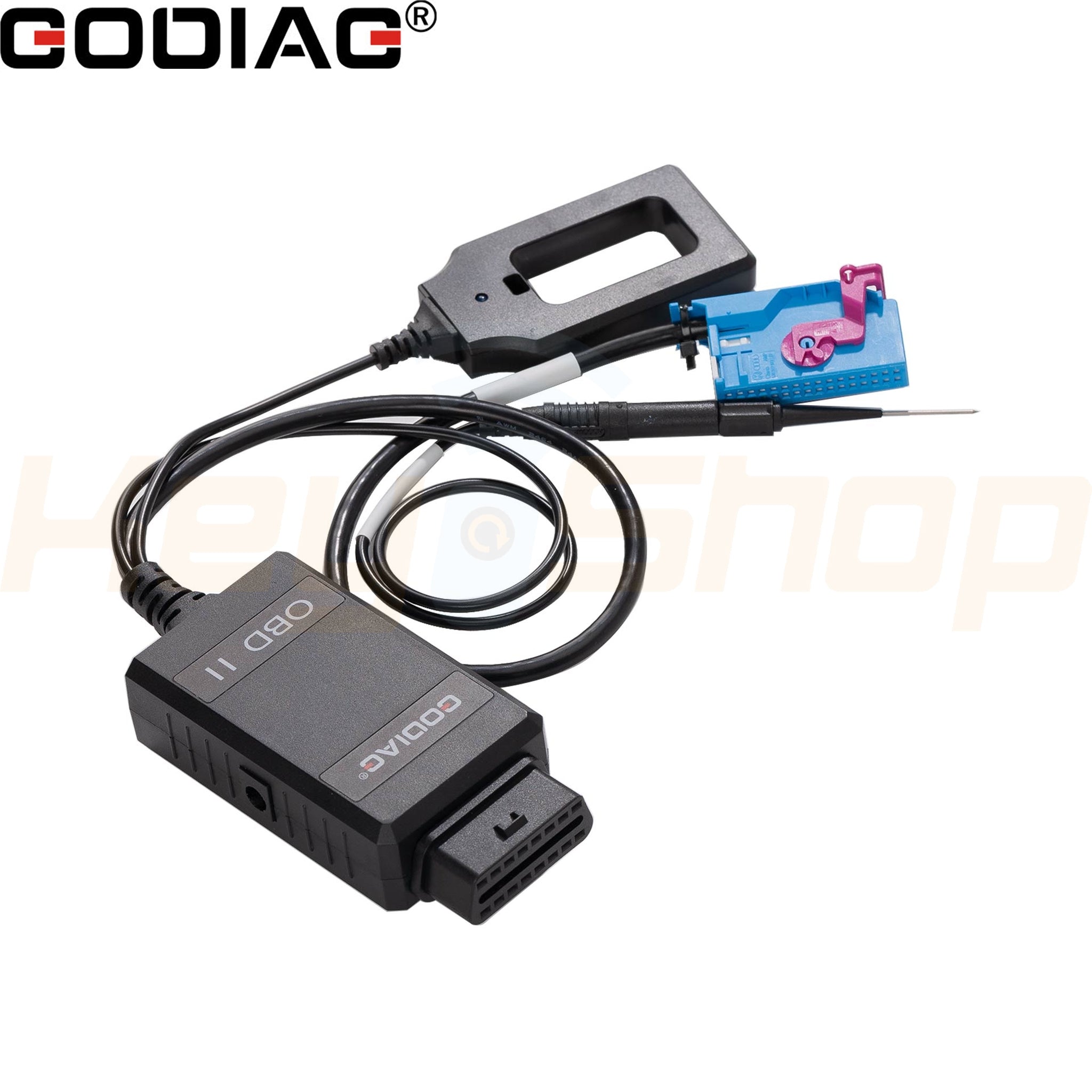 GODIAG GT110 VAG IMMO4: פלטפורמה שולחנית לקידוד אובדן מפתחות דרך Pogo-Pin OBD פולקסווגן אאודי - UDS (HKSF397)