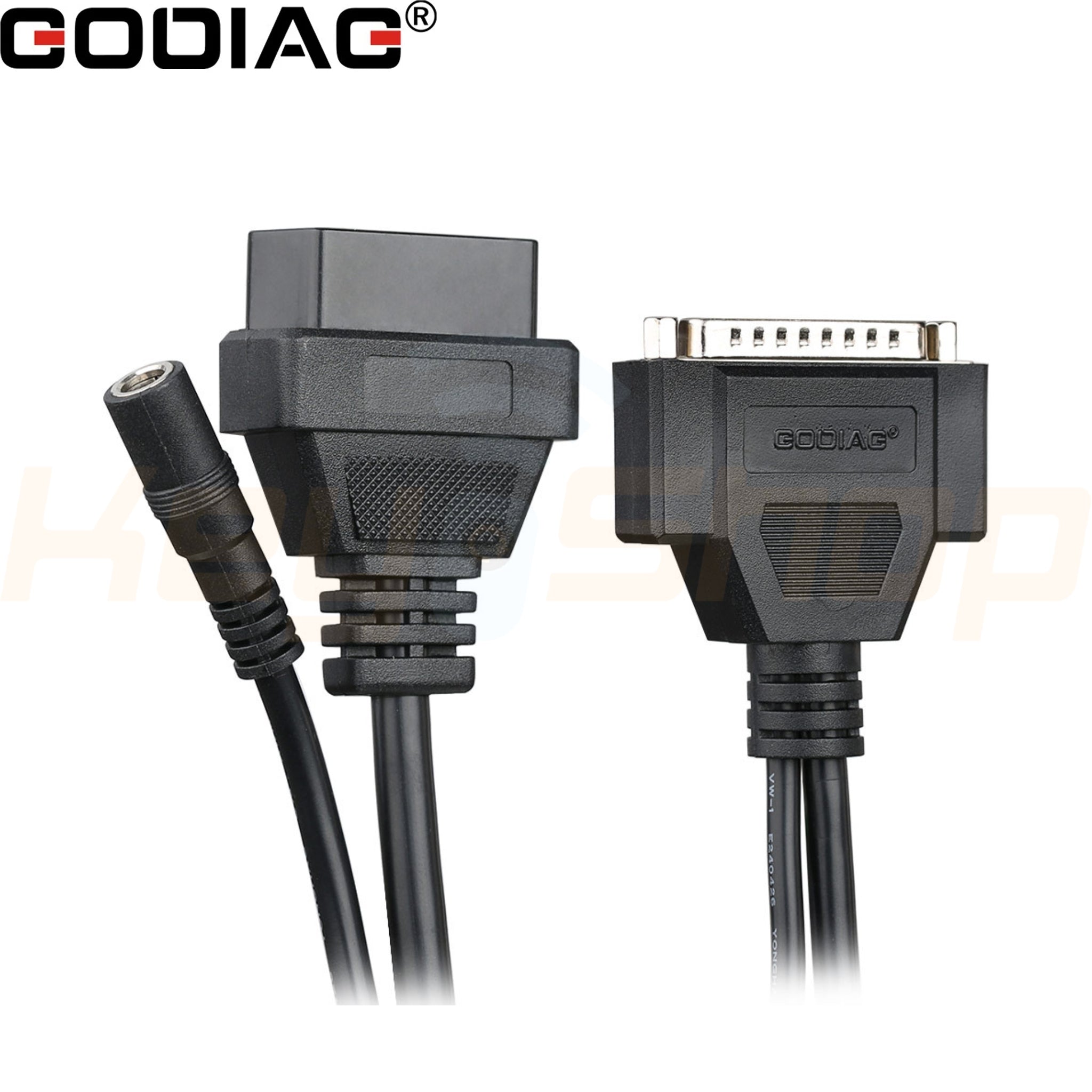 כבל GODIAG - OBD2-DB25 המרת פלטפורמת גודיאג ל-BMW ועוד ישירות לרכב ללא GT100 - SF281