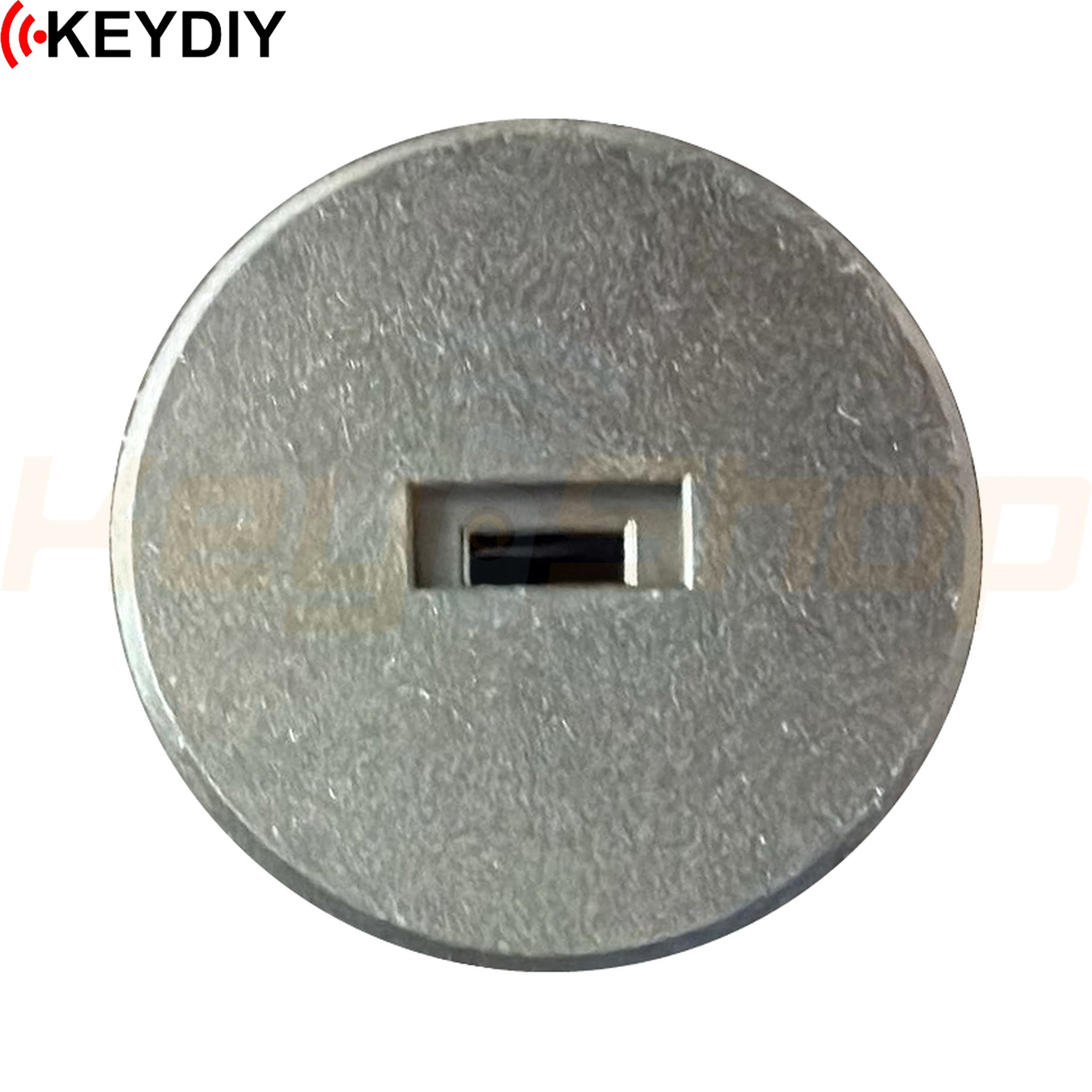 המרה להתנעה בסיבוב כפתור במקום מפתח - ראש גלם עם מקום לצ'יפ - KD - Key Head - ללימוד צ'יפים נפרדים במהירות (עשוי פלסטיק שחור)