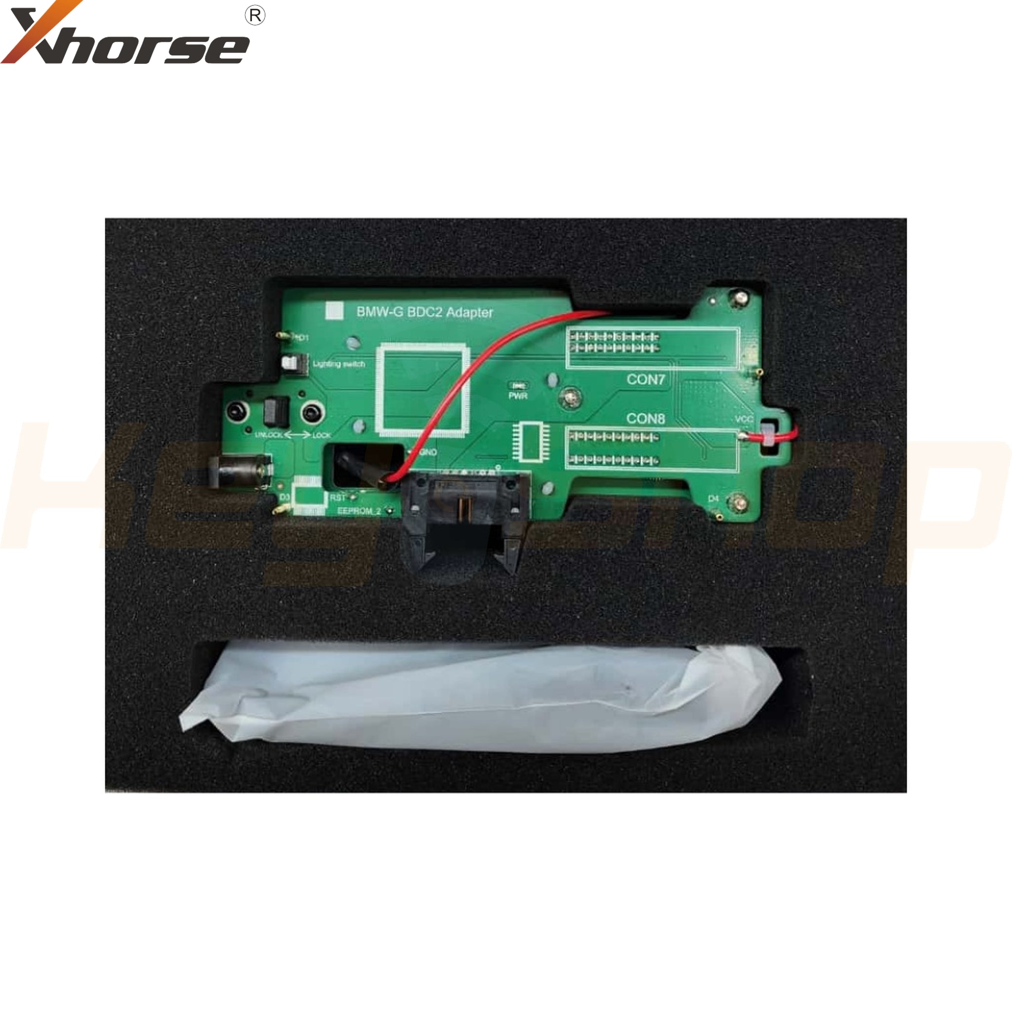 מתאם ללא הלחמה & רישיון נפרד Xhorse BMW BDC2 BDC3 2018-2024 שלדות G ו-F - עבור VVDI Key Tool Plus / VVDI2 / MIDI - XDNPBGGL