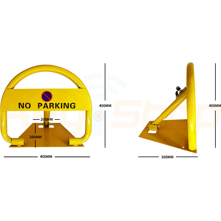 מחסום חניה נעילה ידנית עם מפתח PL(M)-801