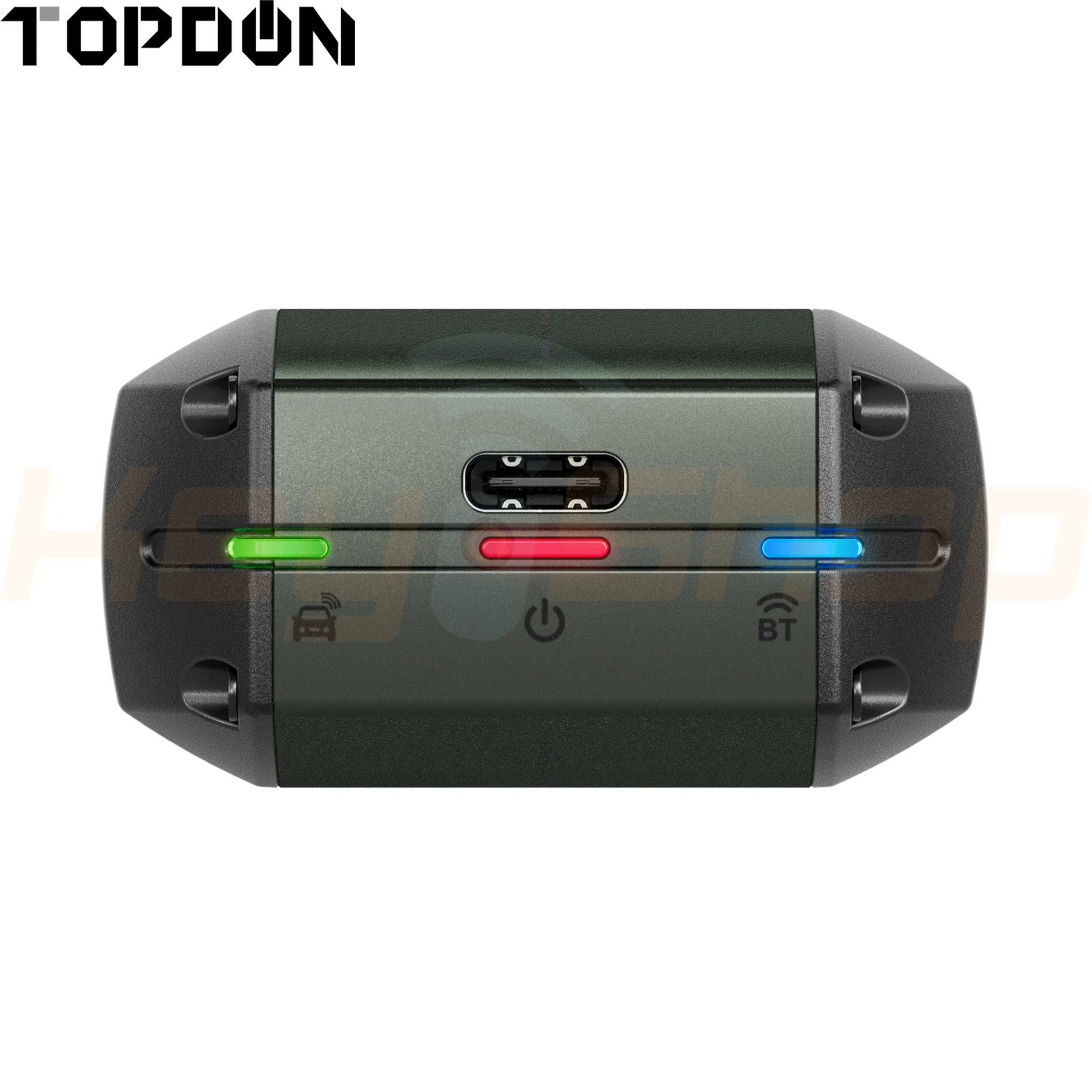 TOPDON TopScan - מכשיר דיאגנוסטיקה מקצועי לרכב עם נתונים חיים והפעלת רכיבים לאייפון ולאנדרואיד