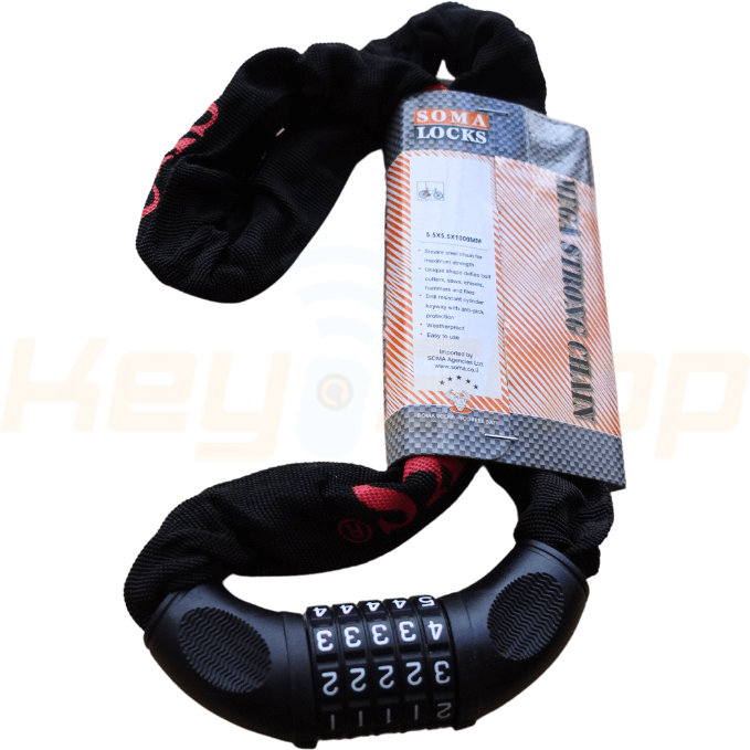 מנעול שרשרת עם קוד 6X100- G-29
