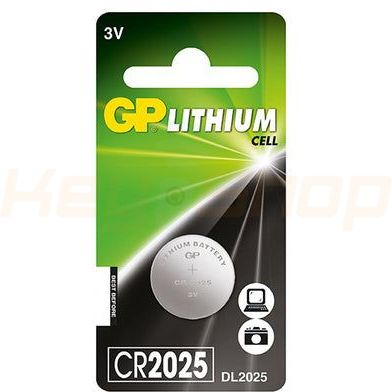 סוללה GP 2025 3V מקורי