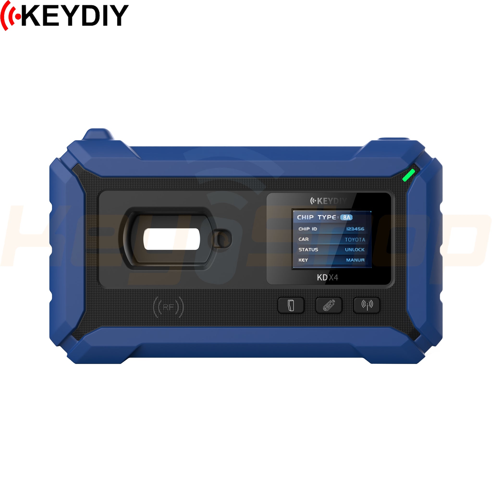 KEYDIY KD-X4: מכשיר קידוד והכנת שלטים אוניברסליים קיידי - מתמחה בטויוטה, אופנועים ופולקסווגן - כולל MQB