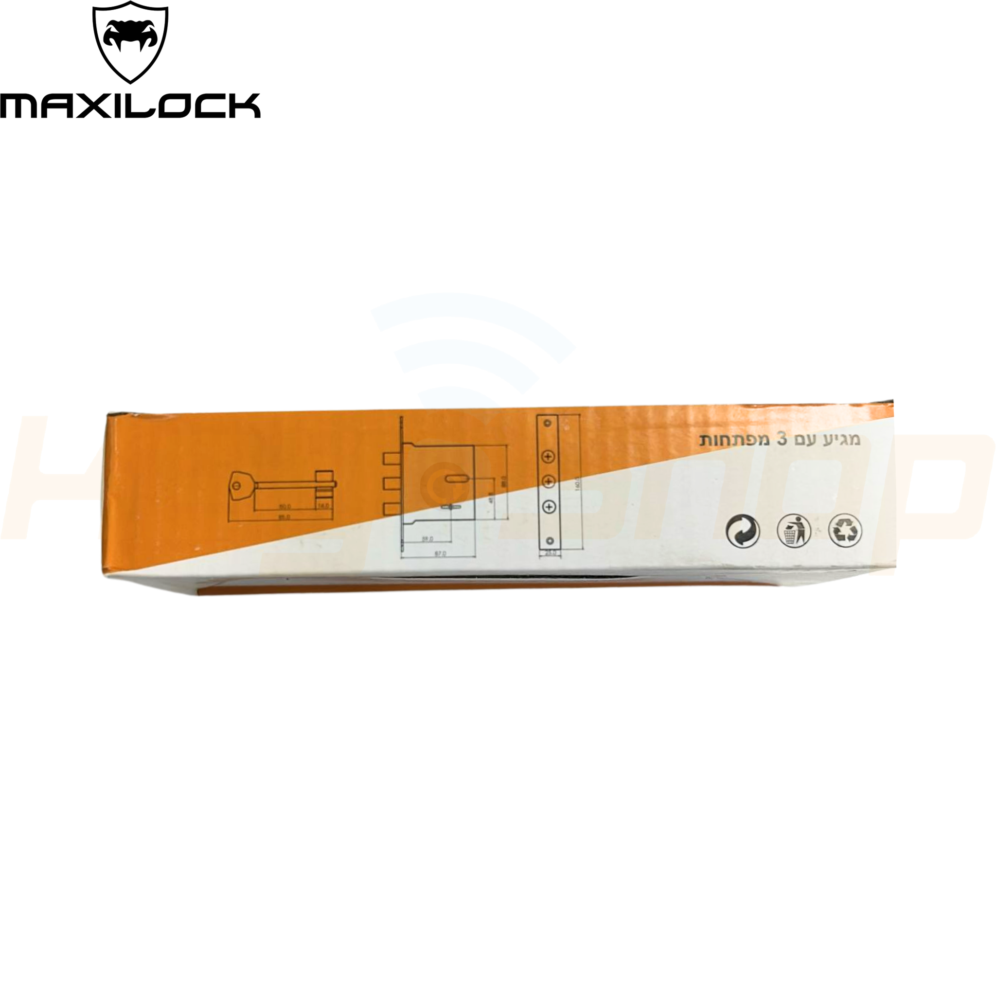 מנעול כספת עליון - MAXILOCK GEMEL