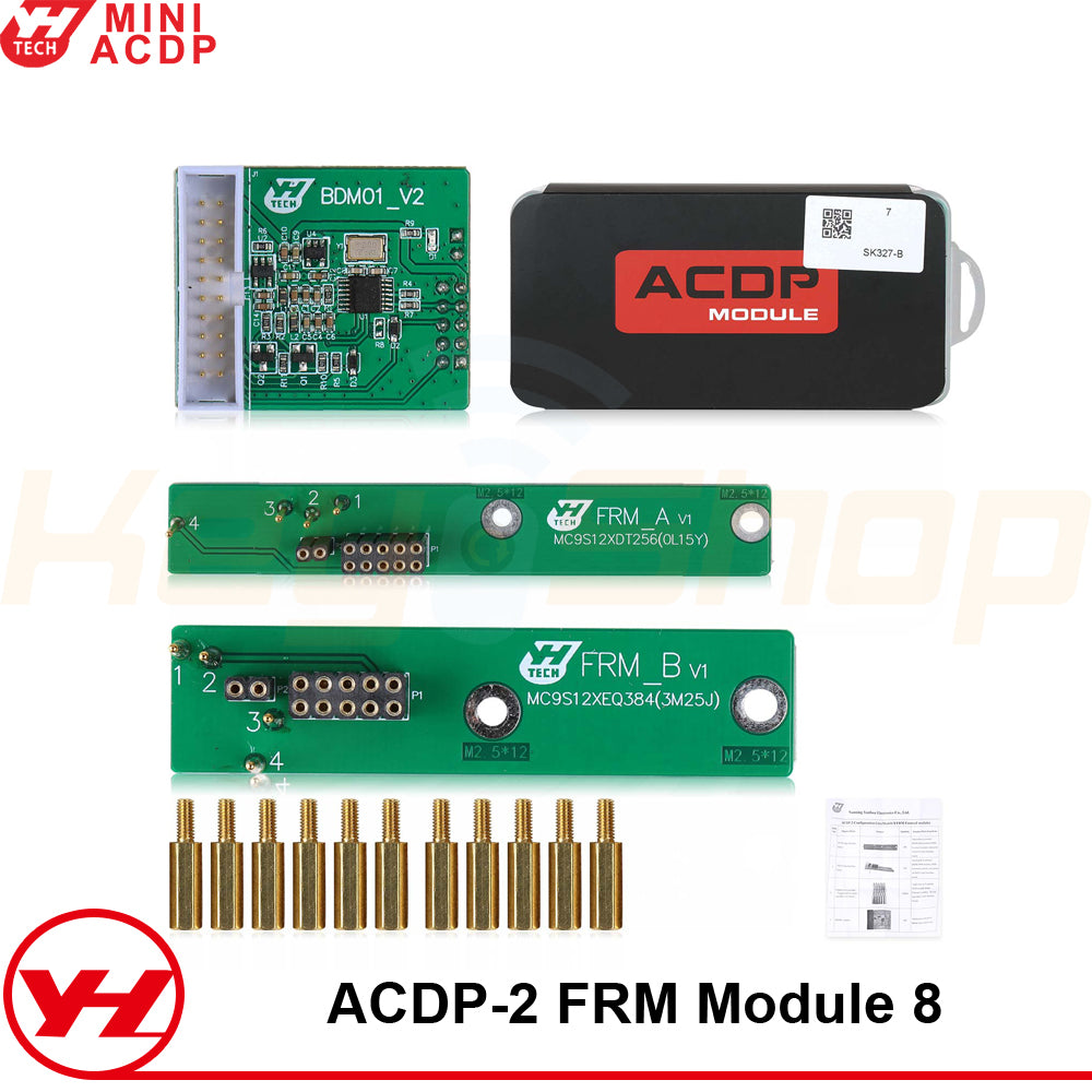 ACDP מודול 8: תיקון BMW FRM Footwell Module תקול וקריאה / כתיבת 0L15Y 3M25J ב.אמ.וו מיני + רישיון A51F