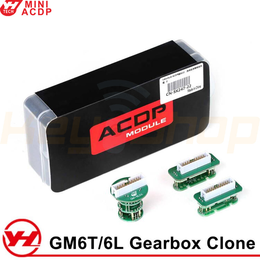 ACDP מודול 22: העתקת מחשב גיר TCU GM 6TXX / 6LXX שברולט, ביואיק, ג'י.אמ.סי, קדילאק, פונטיאק + רישיון A400