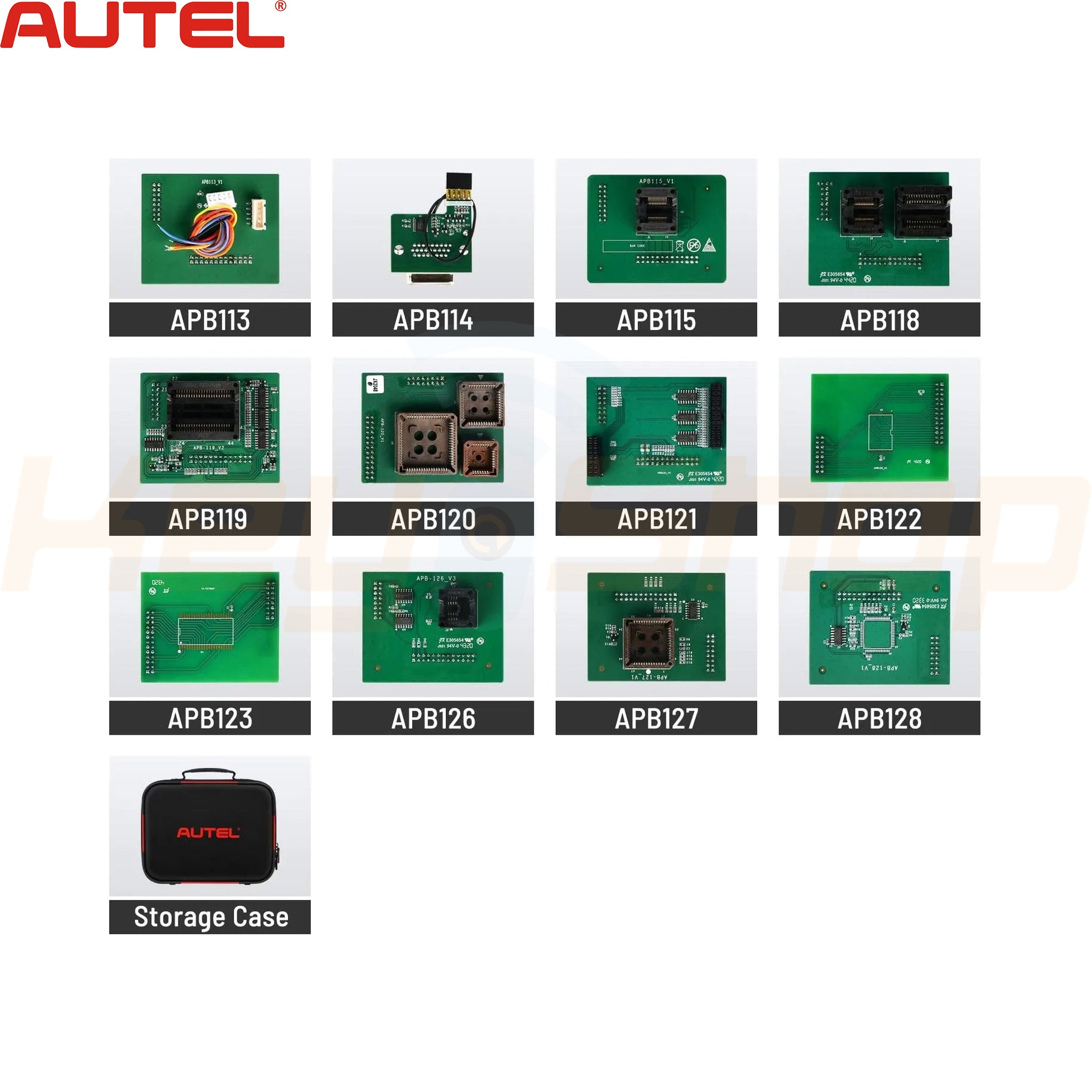 IMKPA ADVANCED KEY PROGRAMMING ACCESSORIES / מתאמים מיוחדים לקידוד מפתחות לרכב ופתיחה של מפתחות נעולים