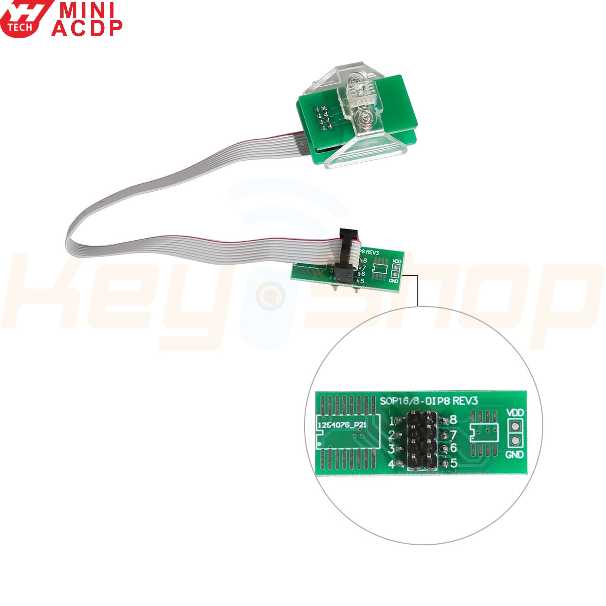 ACDP - קליפ משודרג לקידוד מפתחות FEM / BDC BMW - קריאת 24 / 93 / 95 EEPROM קלה מכל מכשיר ולא רק ACDP