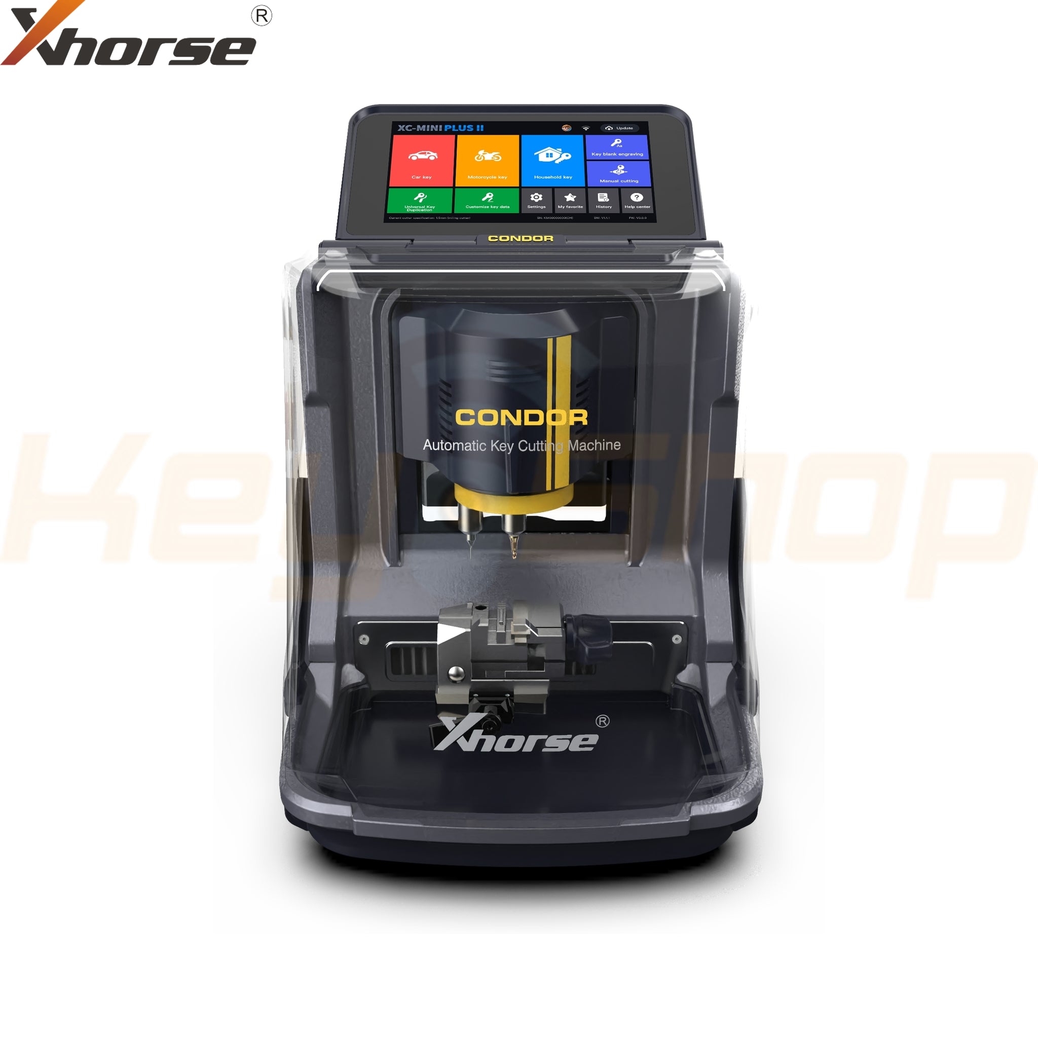 CONDOR XC-MINI Plus II - מכונת שכפול אוטומטית לכל סוגי המפתחות-בית ורכב