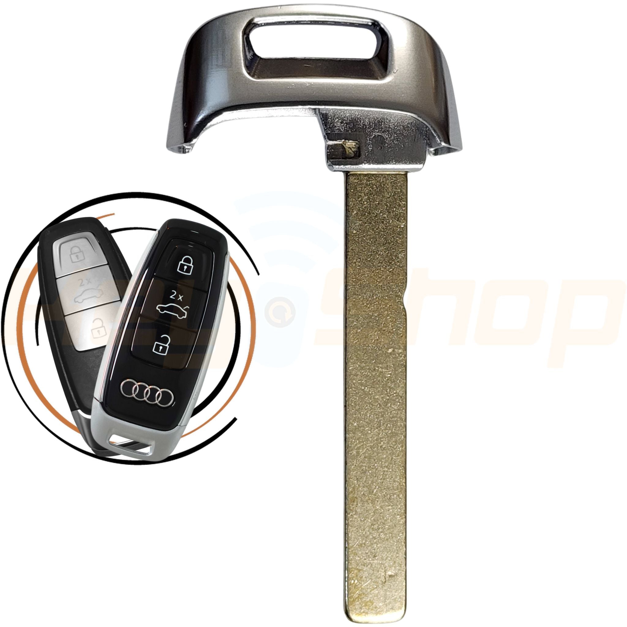 מפתח חירום - אאודי / Audi A8 MLB - HU162T - Emergency Key Blade