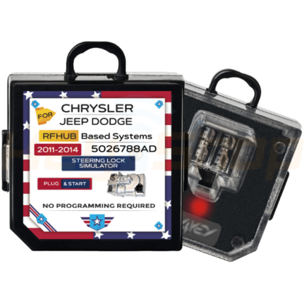 אימולטור מנעול הגה M4KEY ג'יפ /קרייזלר /דודג' 2011-2013-M4-1000