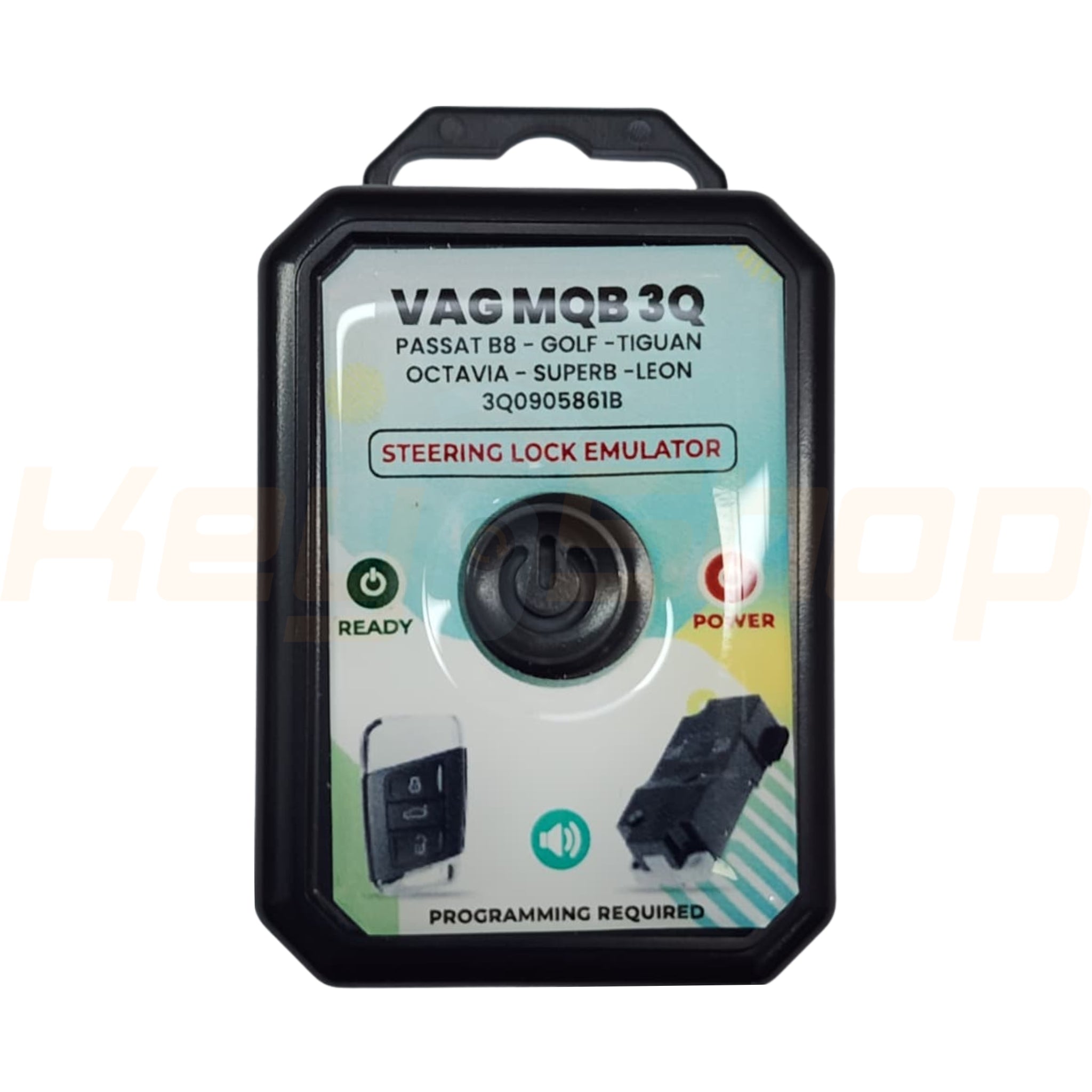 VAG MQB 3Q - אימולטור למנעול הגה ESL ELV: פולקסווגן פאסאט B8 / סקודה אוקטביה / אאודי / סיאט (דורש תכנות, עם צליל נעילה)