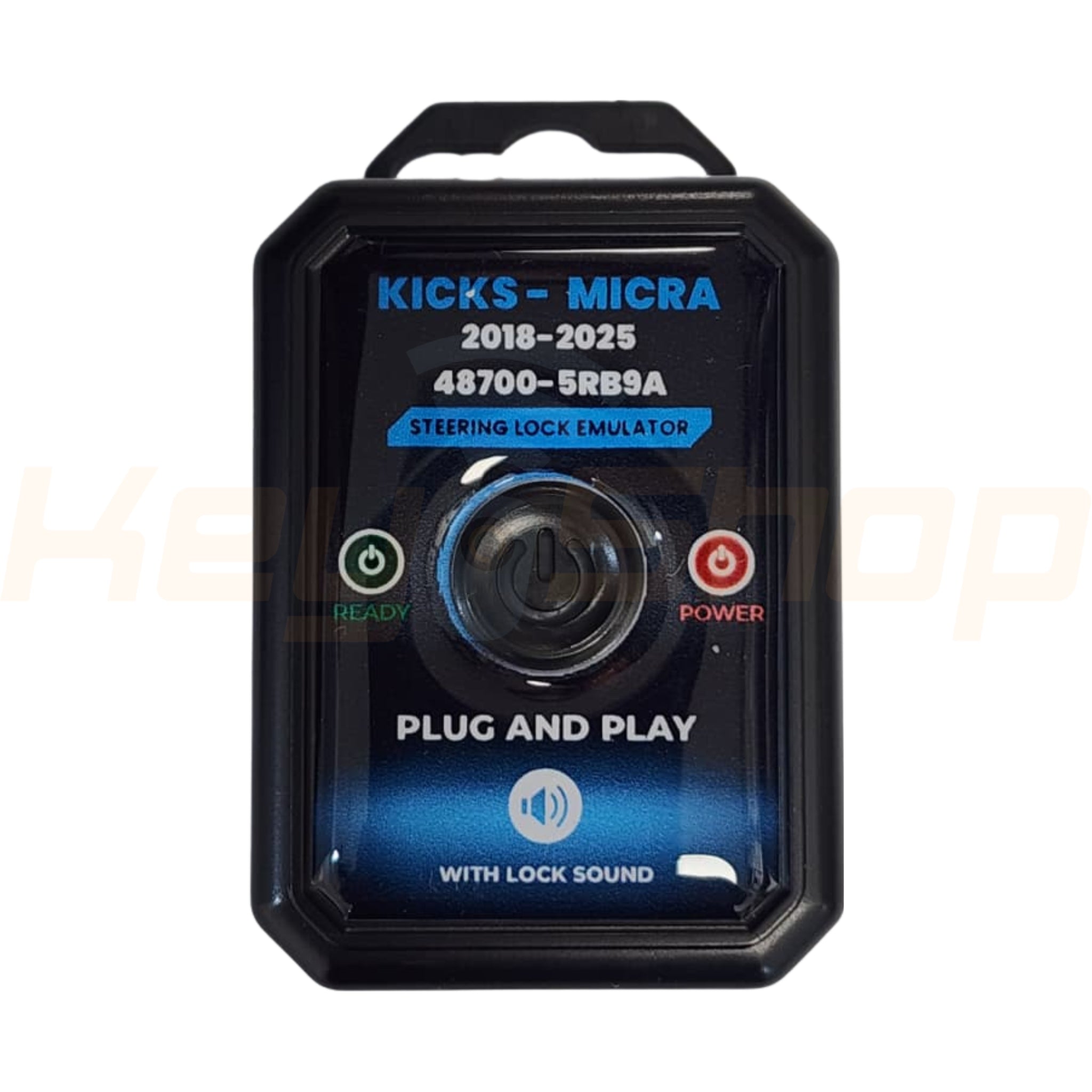 2018-2025 ניסאן קיקס מיקרה ג'וק / דאצ'יה דאסטר 2 לוגאן 3 - אימולטור סימולטור למנעול הגה ESL ELV (Plug&Play עם צליל נעילה)