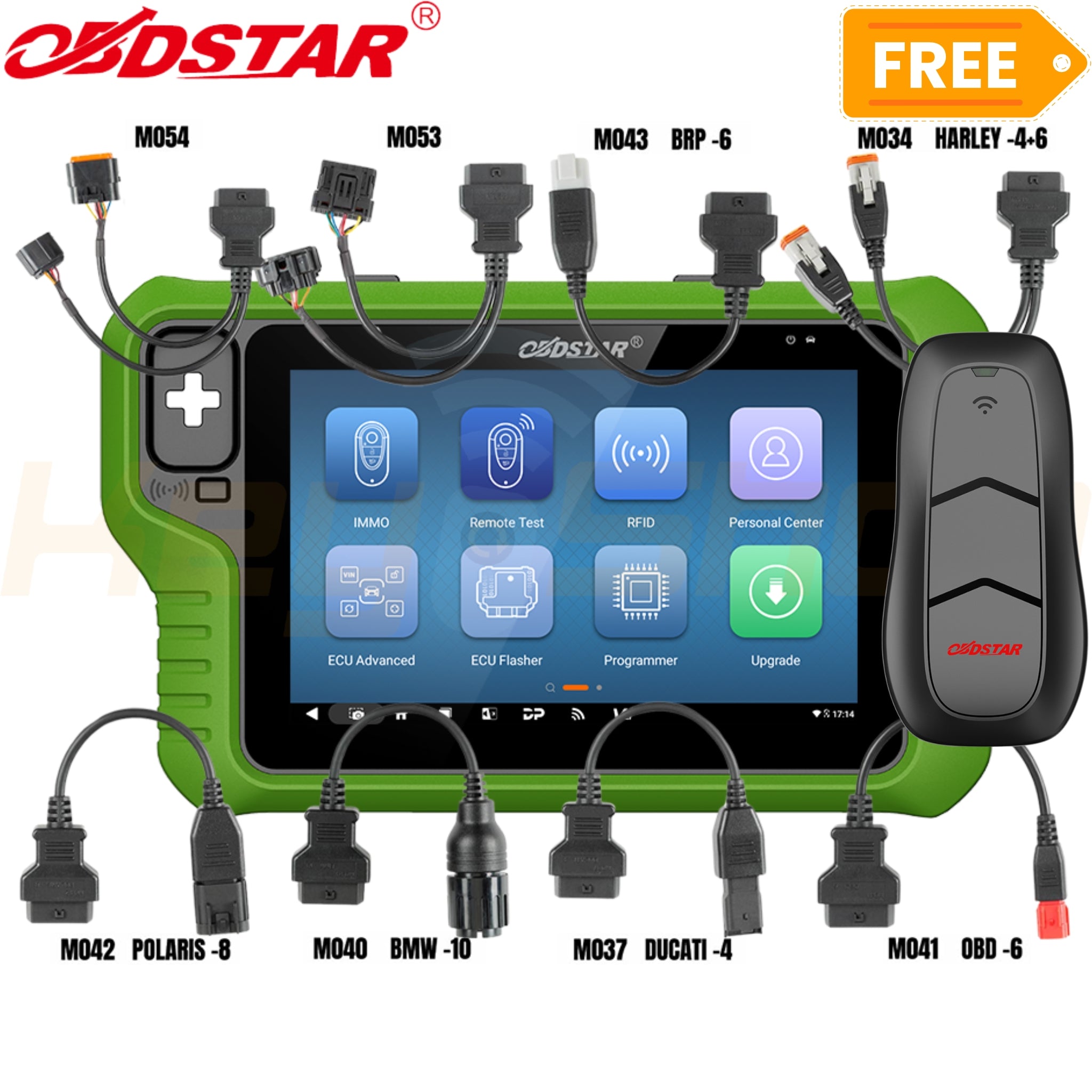 OBDSTAR X300 G3 - מקודד מפתחות לרכב / אופנוע / משאית + פונקציות מיוחדות "6-מכשירים-באחד"