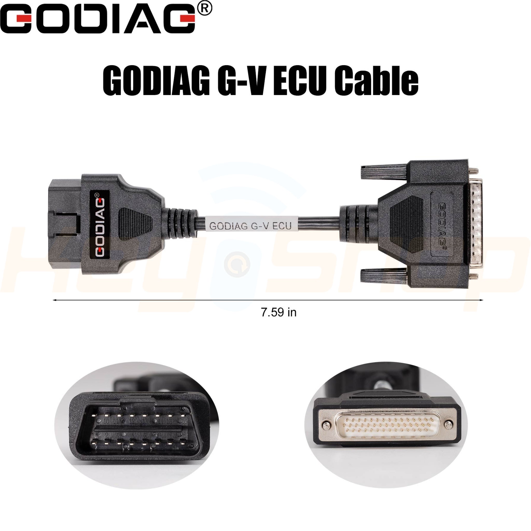 כבל HKSF404 - GODIAG G-V ECU - מתאם Xhorse Multi-Prog המאפשר שימוש במכשיר GT107 לקריאת מחשבי מנוע וגיר