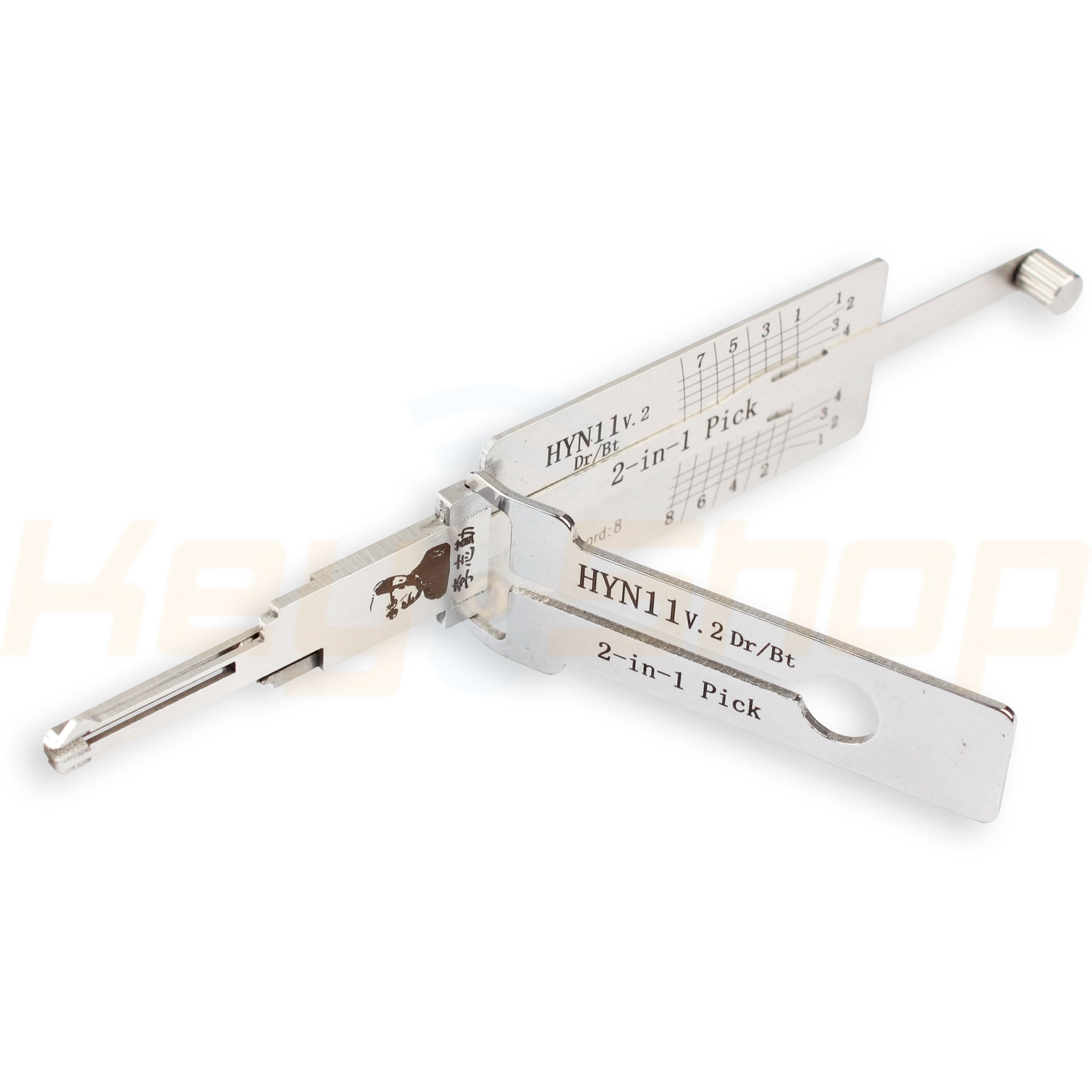 לישי מקורי - יונדאי Original Lishi - HYN11 V.2 / HYN6 ( Dr / Bt )