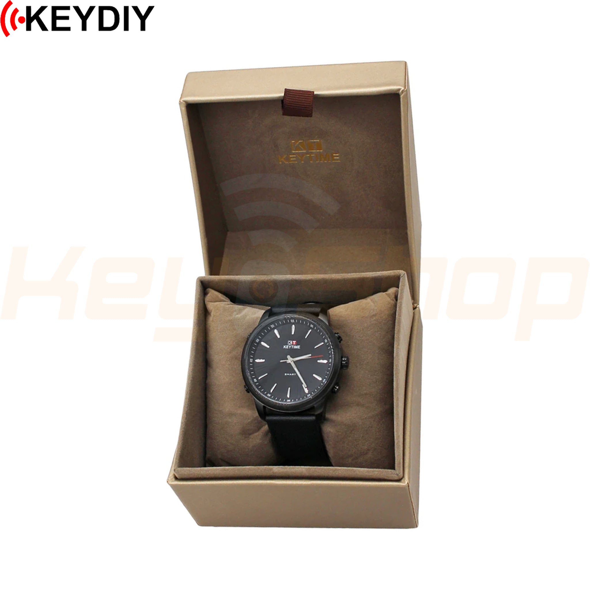 מפתח חכם שעון אוניברסלי קיידי-סטייל | 2-לחצנים | BKT-02 | KD (רצועת עור)
