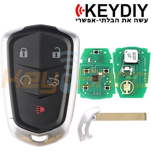 מפתח חכם אוניברסלי קיידי-סטייל קדילאק | 5-לחצנים | ZB05-5 | KD | HU100