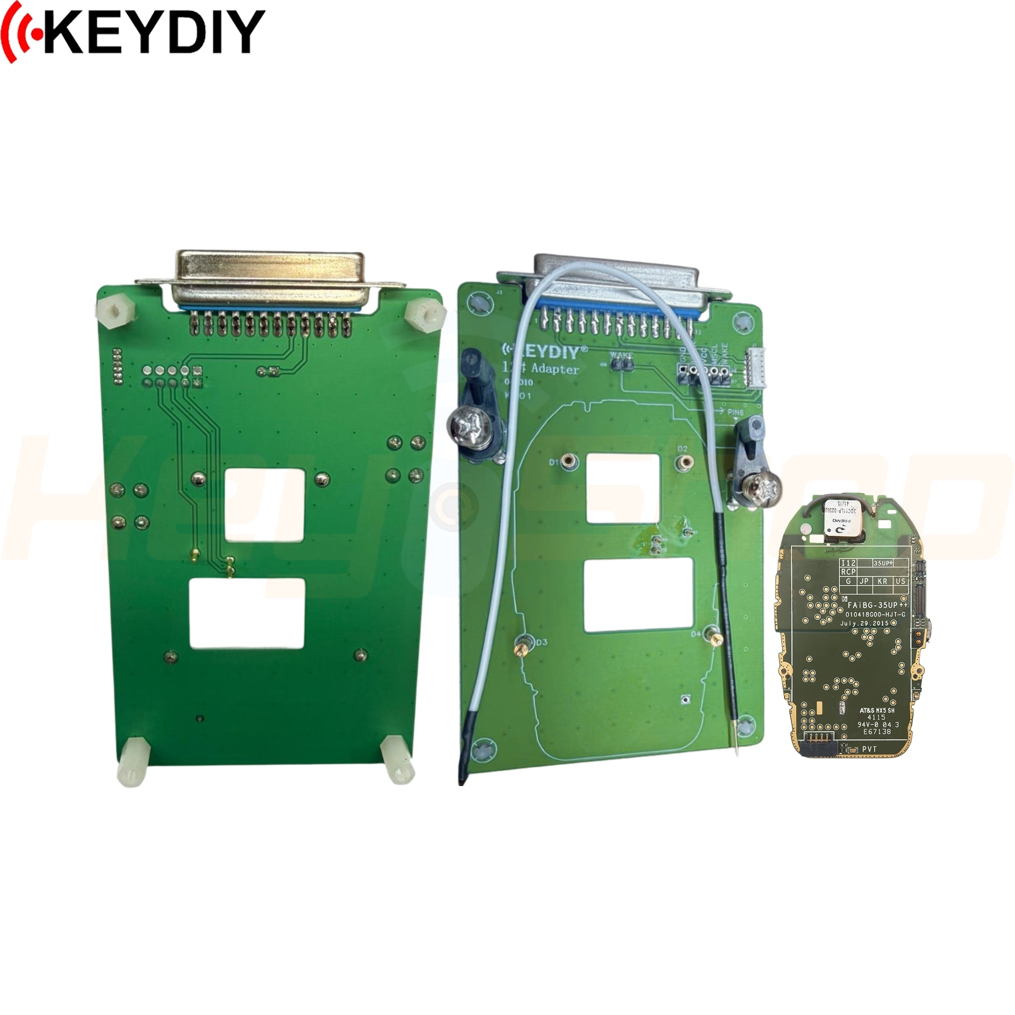 KEYDIY מתאם שכפול #12 אוניברסלי ללא-הלחמה - BMW LCD BDC2 - למפתחות ב.אמ.וו 2018-2022 מסך מגע - עבור KD-X4 / KD-Max ומכשירים נוספים