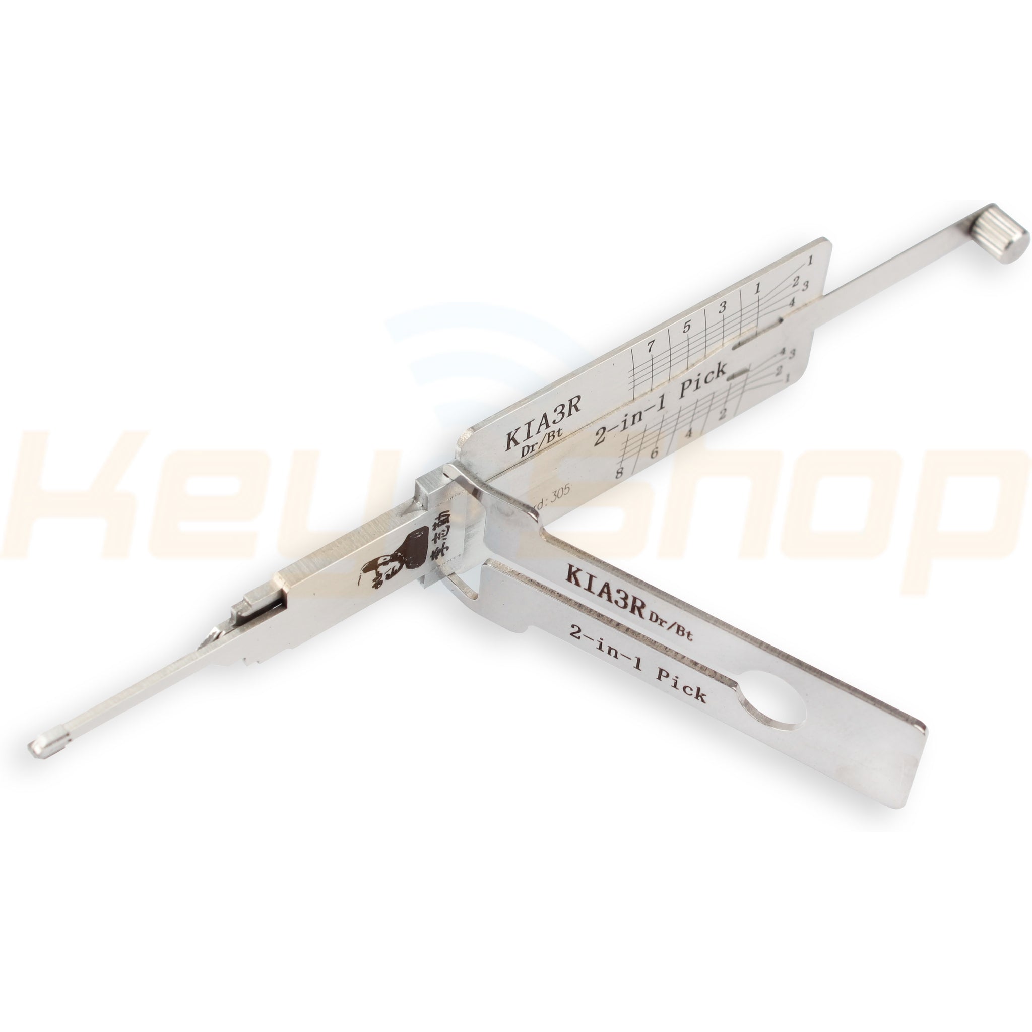 לישי מקורי- קיה/ Original Lishi- KIA3R - Ign/Dr/Bt