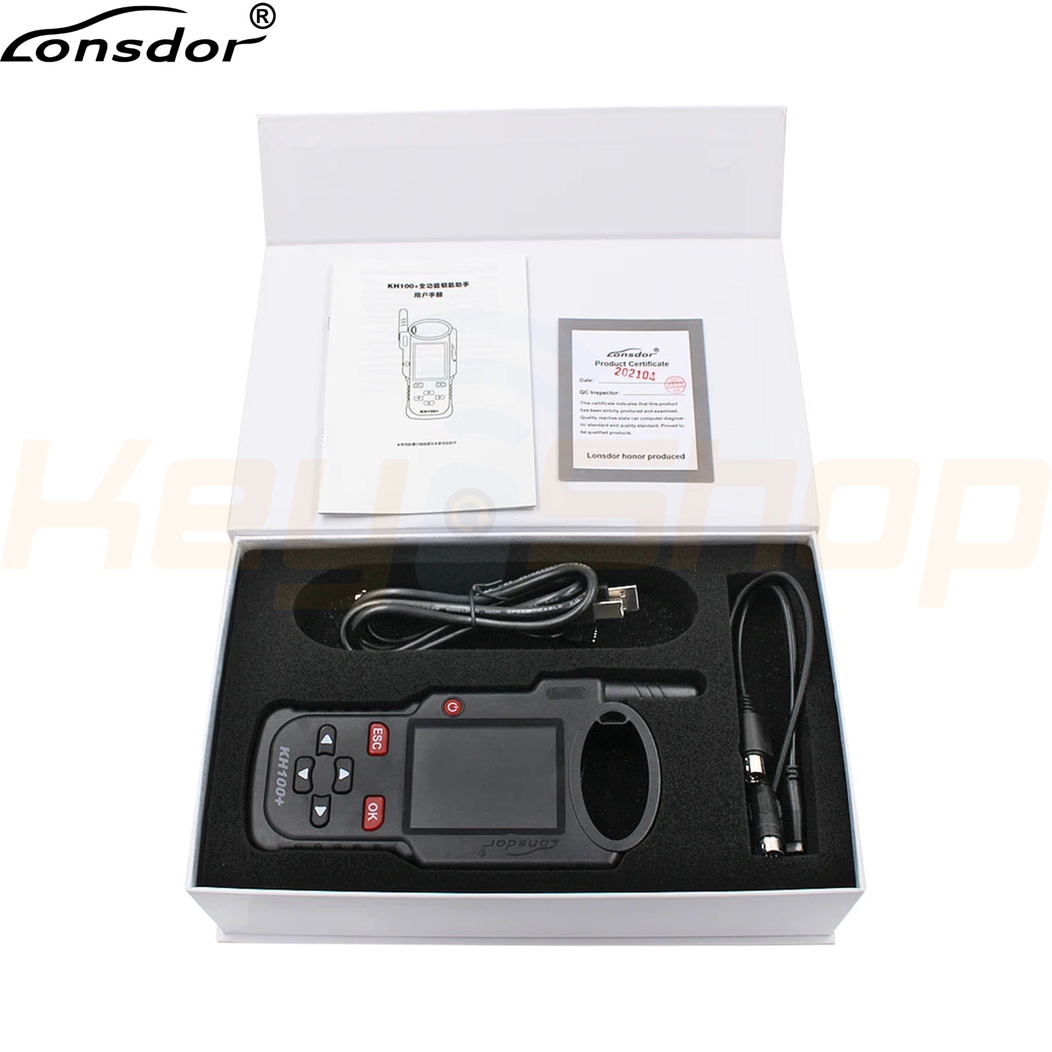 מכשיר קידוד והכנת שלטים אוניברסליים- +LONSDOR KH100