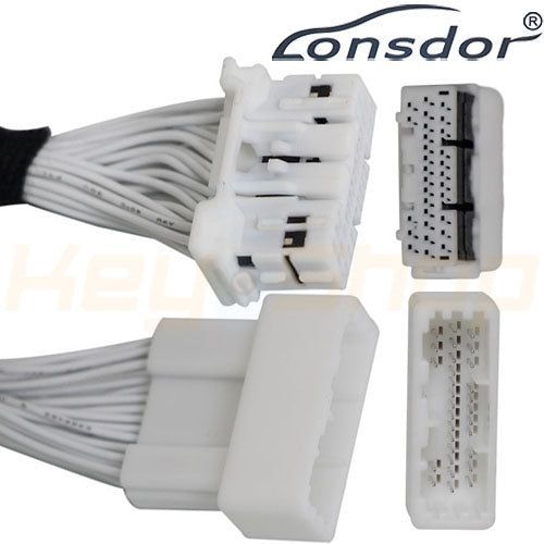 Lonsdor כבל עקיפת רולינג קוד אוניברסלי לטויוטה/לקסוס 8A-BA/4A-BA 30-פינים