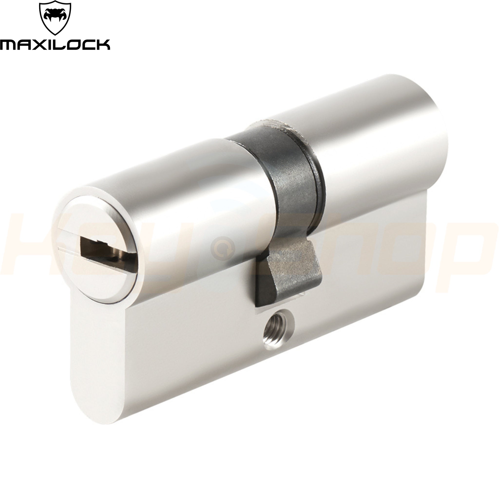 MAXILOCK SLIDER: - צילינדר - 66מ"מ - פטנט סליידר - 33+33 לשון (עם 5 מפתחות)