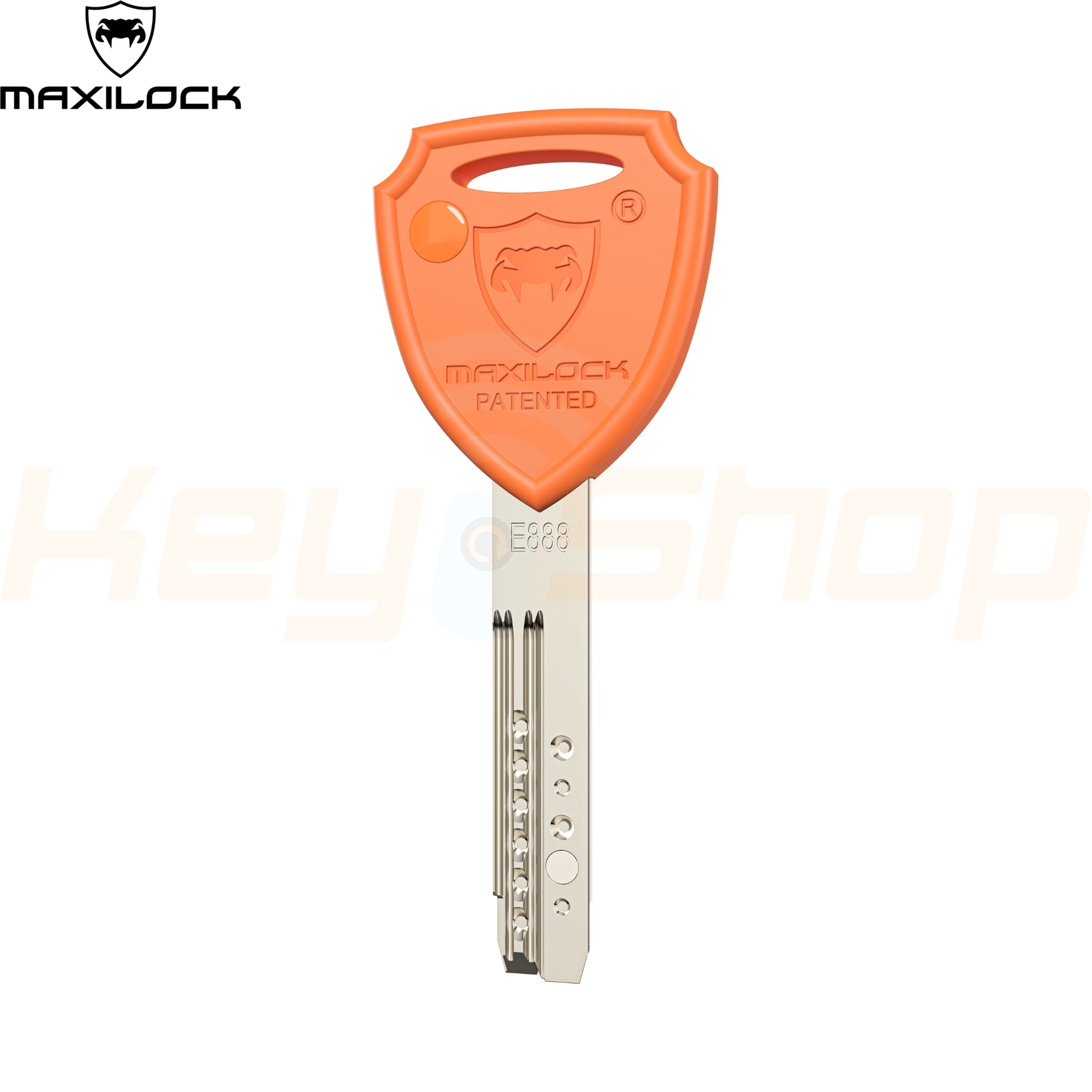 MAXILOCK SLIDER: גלם לצילינדרים מקסילוק פטנט סליידר (לא חתוך)