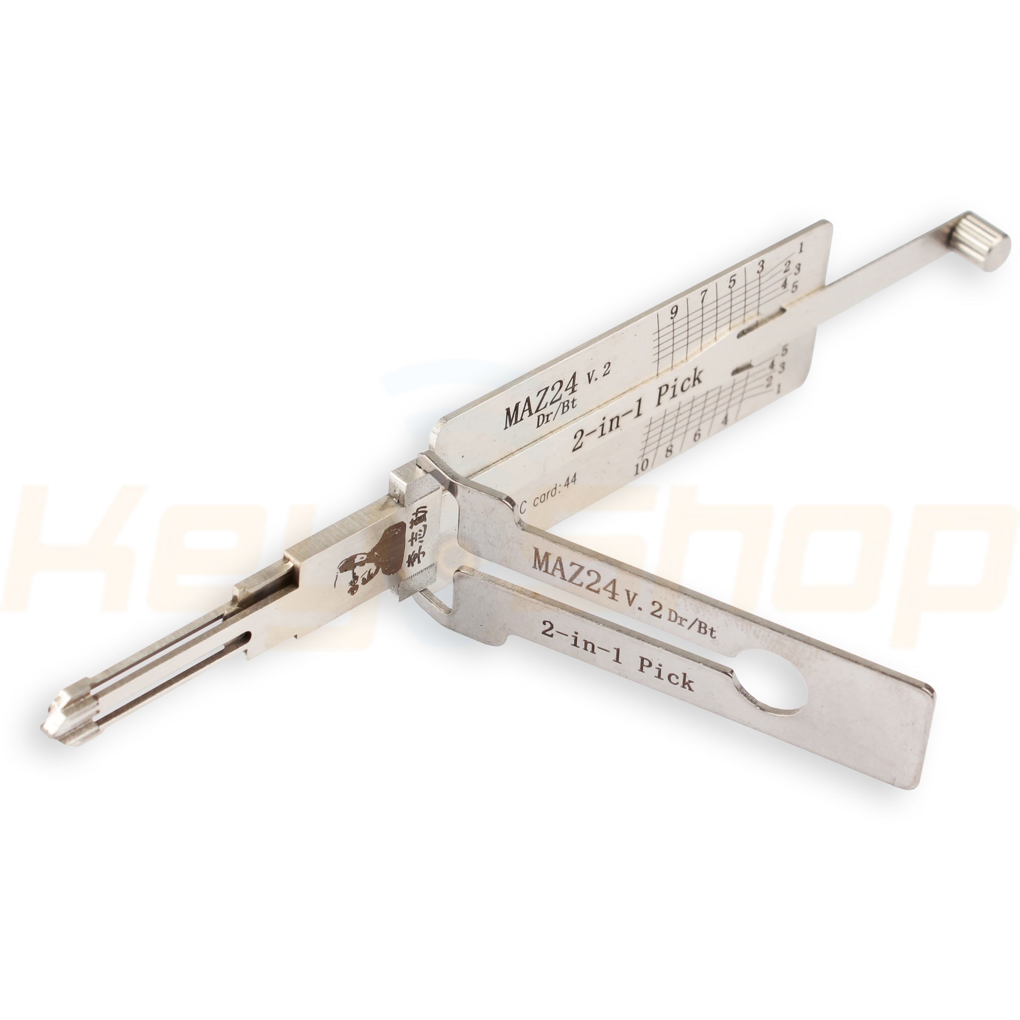 לישי מקורי- מאזדה / Original Lishi- MAZ24R v2 ( Dr / Bt )