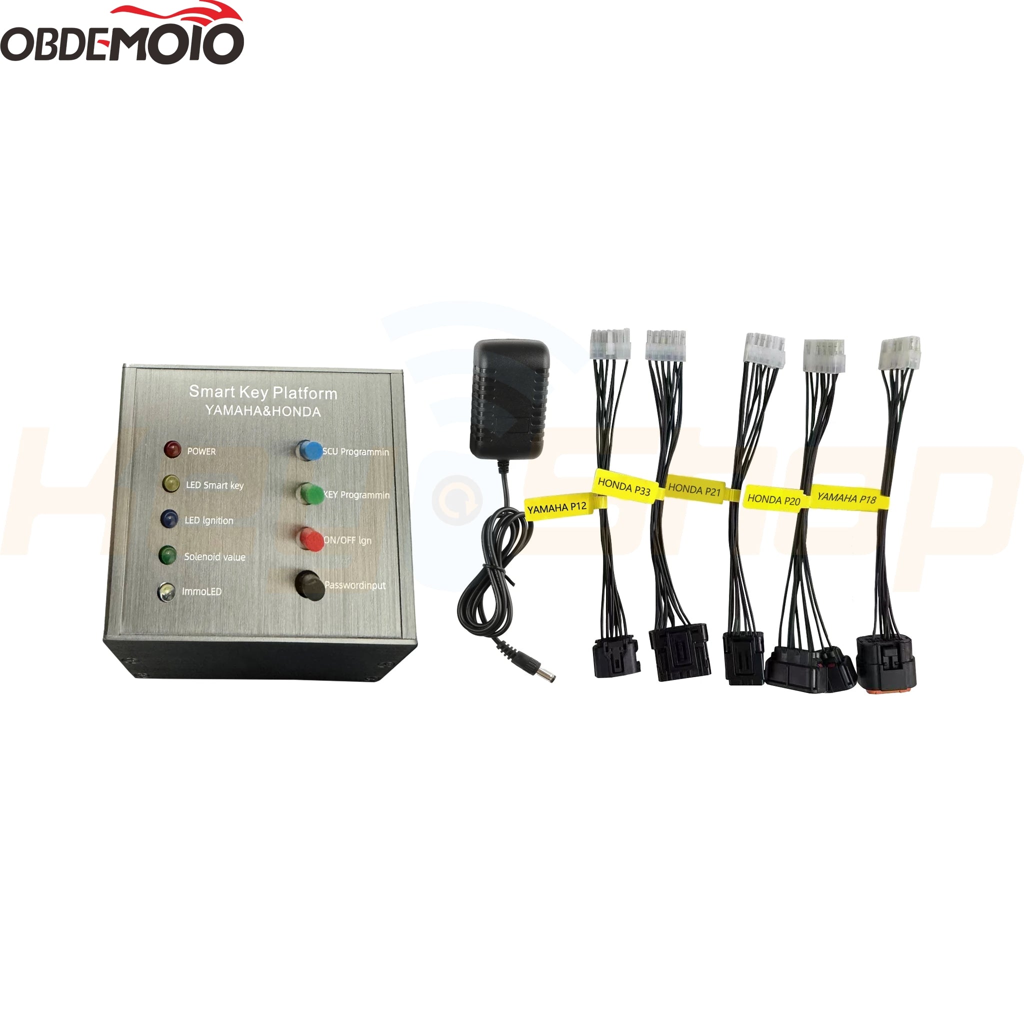 MOTOPRO Moto Test Platform: פלטפורמה שולחנית לקידוד מפתחות חכמים לאופנועי הונדה / ימאהה / סוזוקי