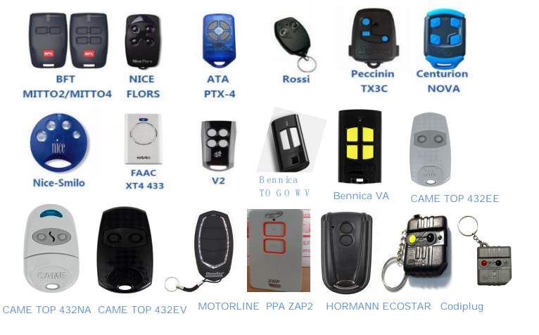 שלט לשער- מולטי קוד 30