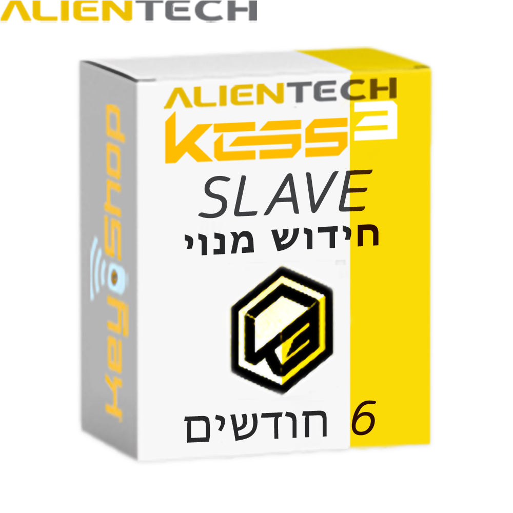 חידוש מנוי 6 חודשים SLAVE
