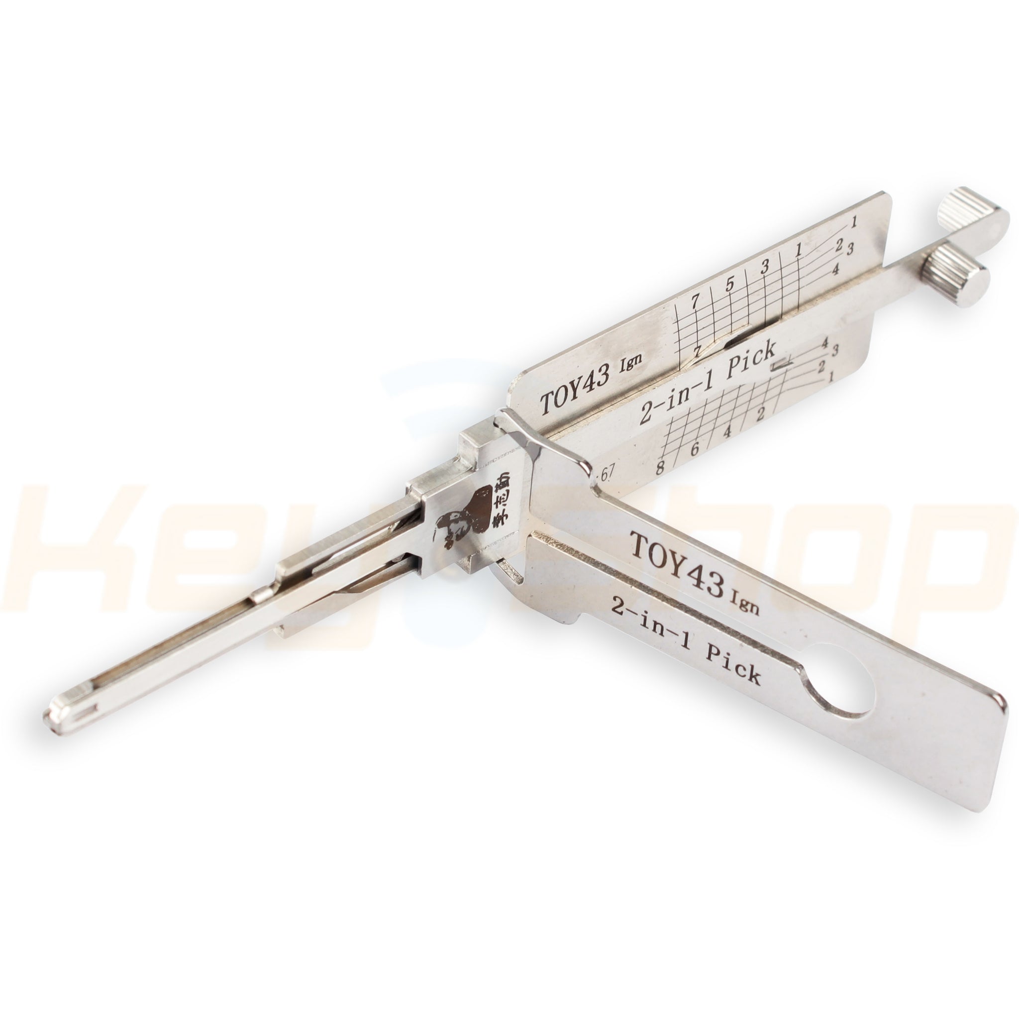 לישי מקורי- טויוטה ישנה, / +Original Lishi- TOY43ׂ(8)-IGN