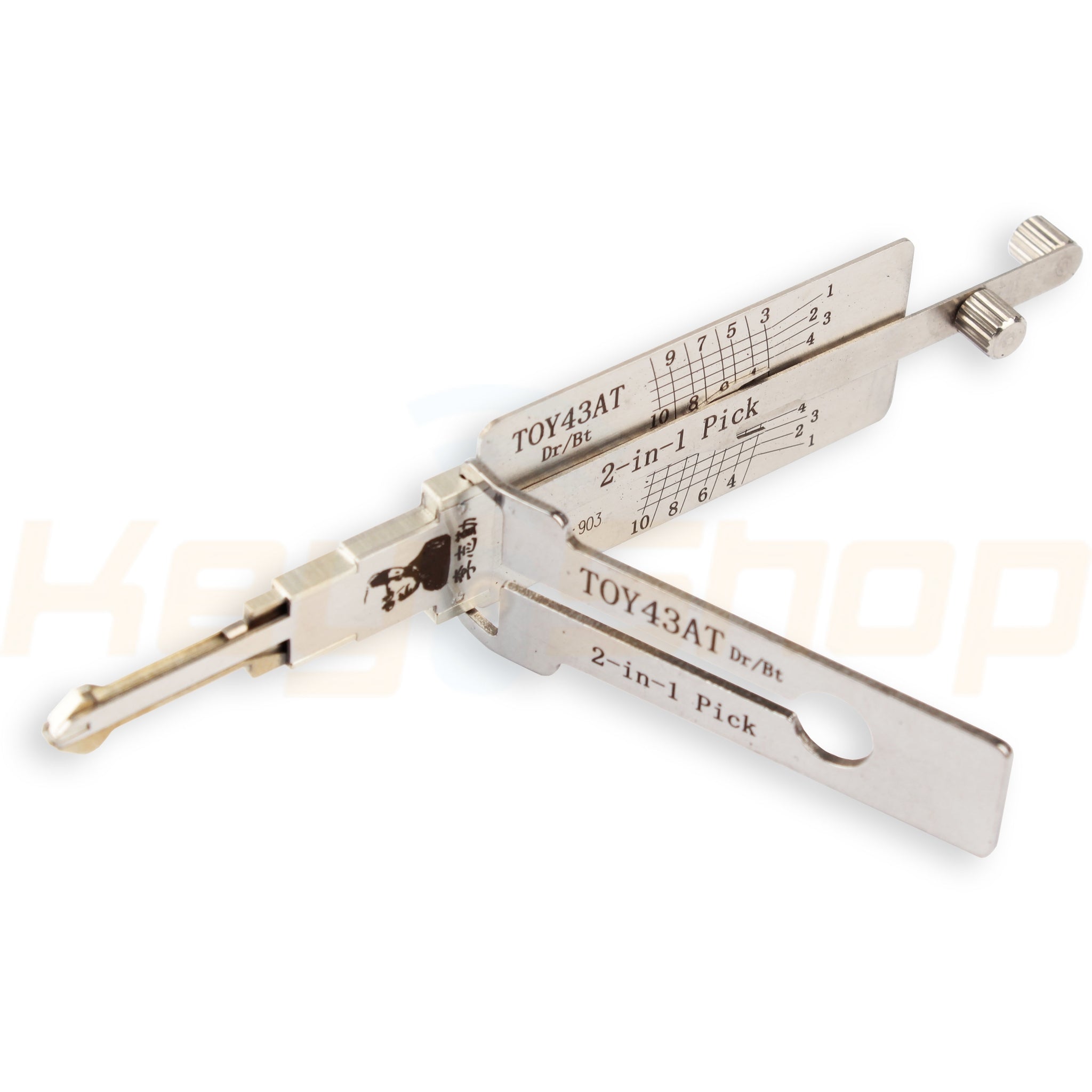 לישי מקורי- טויוטה/ Original Lishi- TOY43AT(10) - Dr/Bt