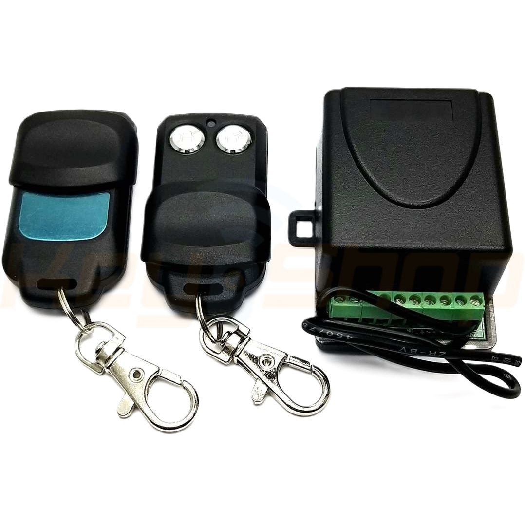 מקלט שני ערוצים לשער חשמלי+ 2 שלטים