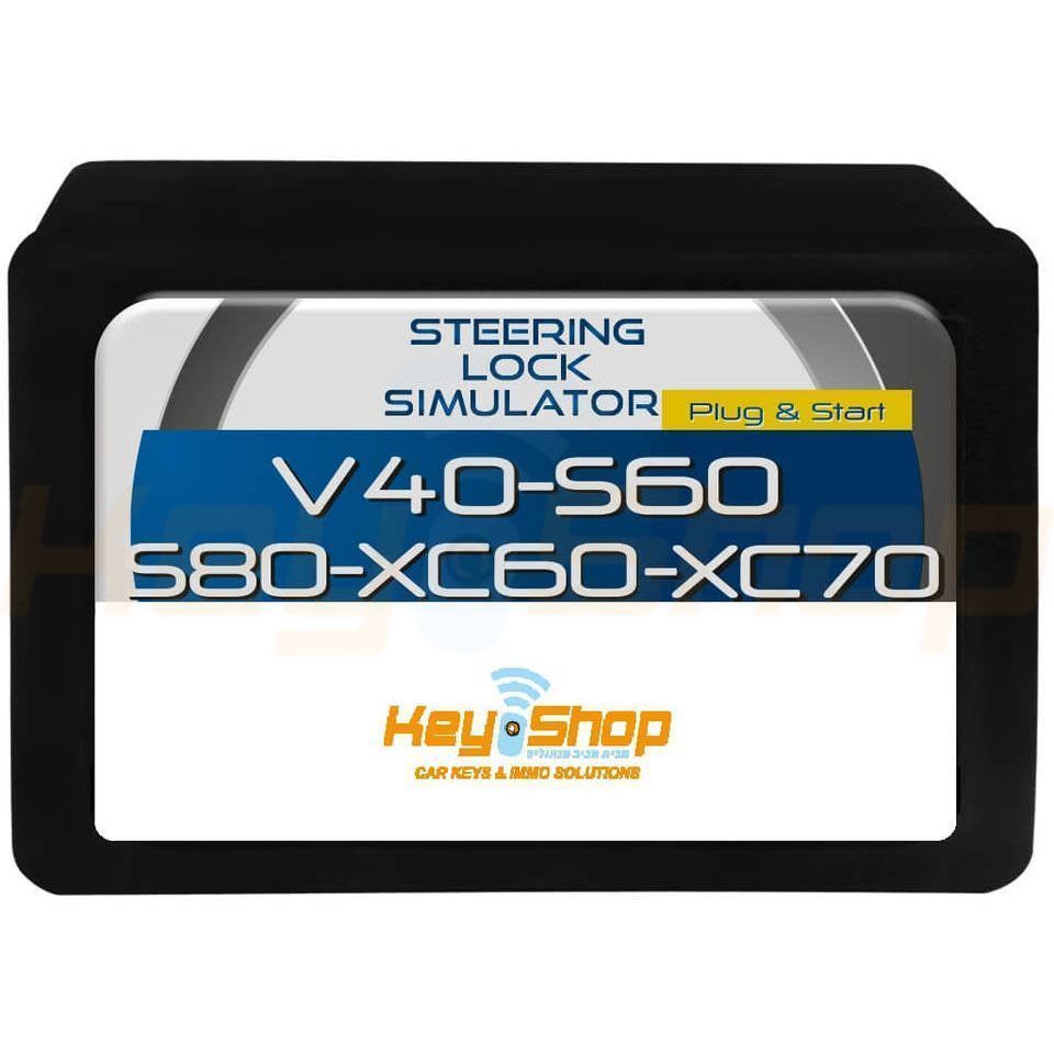 For Volvo V40 S60 S80 XC60 XC70 Steering Column Lock Simulator Emulator Plug and Start