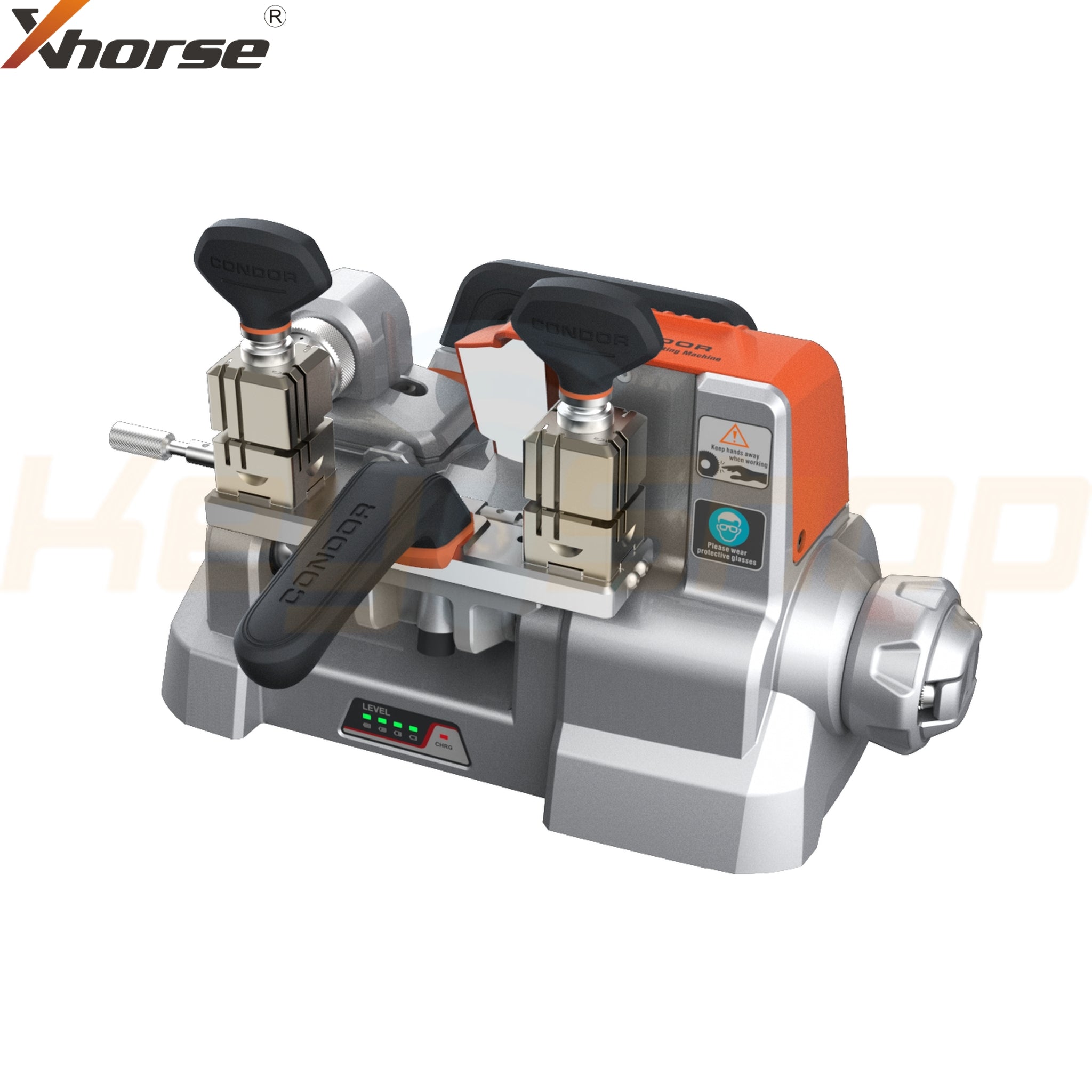 Xhorse CONDOR 009 - מכונת שכפול ידנית למפתחות משוננים נטענת - XC-009