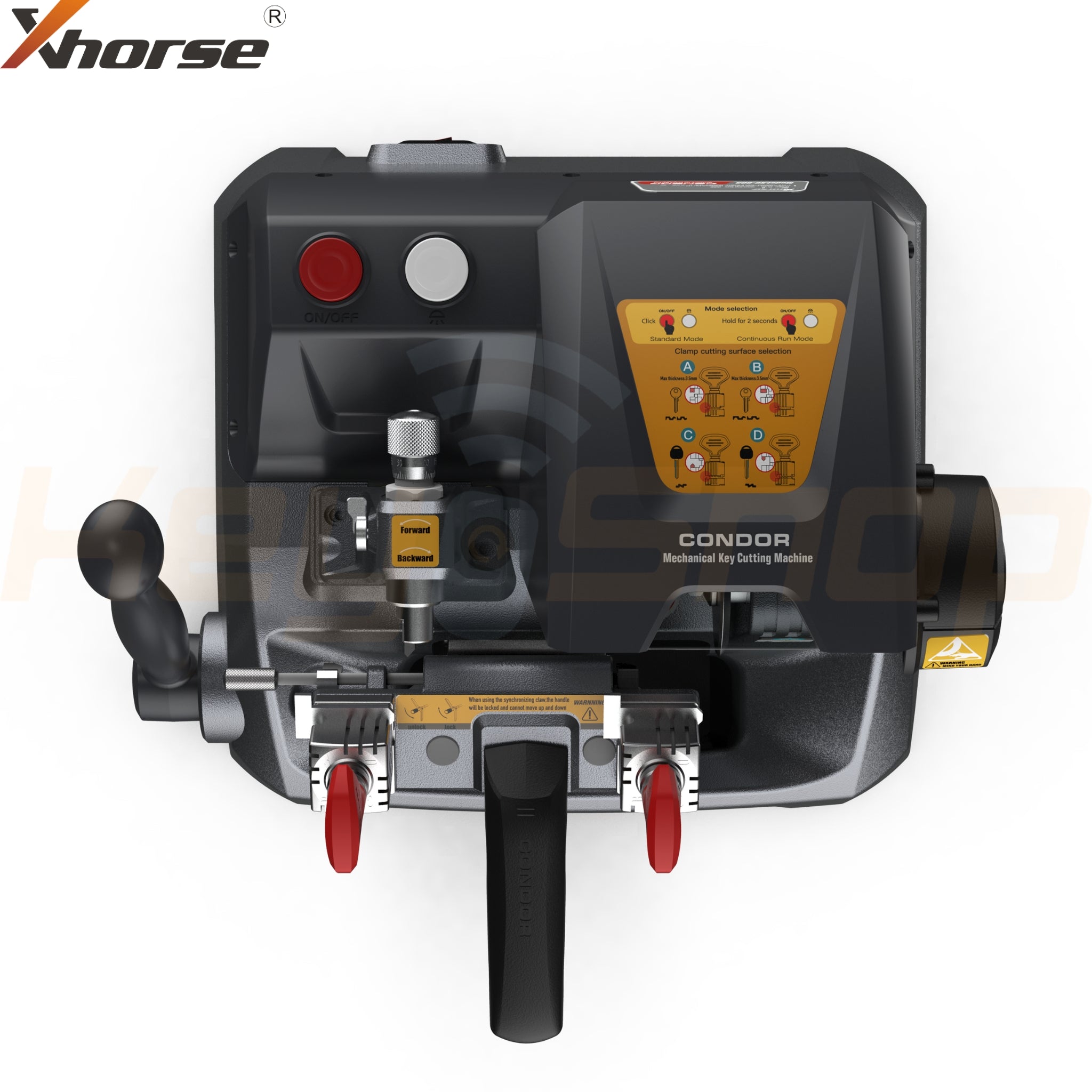 Xhorse CONDOR XC-003 - מכונת שכפול ידנית למפתחות משוננים + מבקשת - XC0300EN